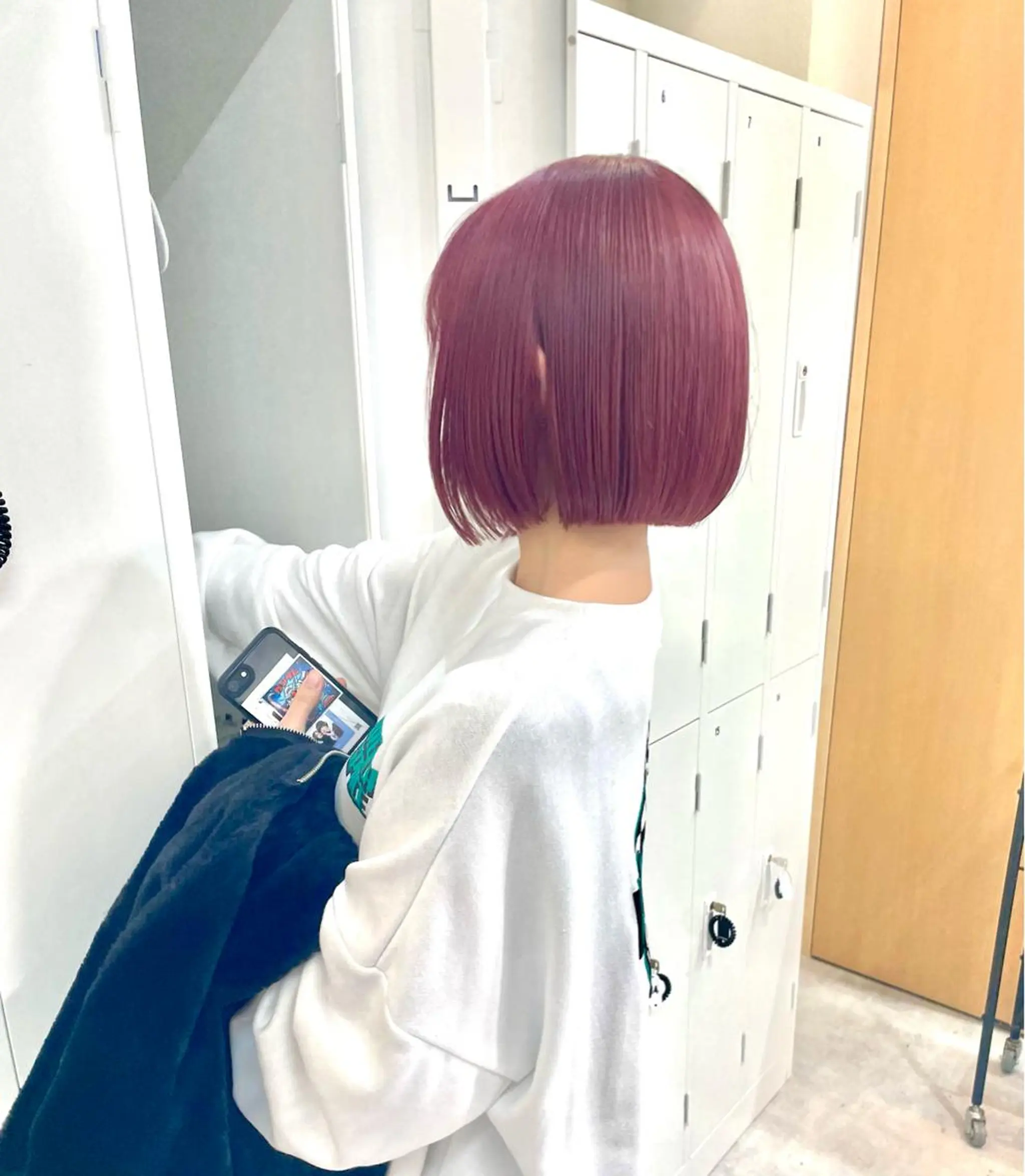 ショート カラー 田中大星 /ボブ 縮毛矯正のヘアスタイル