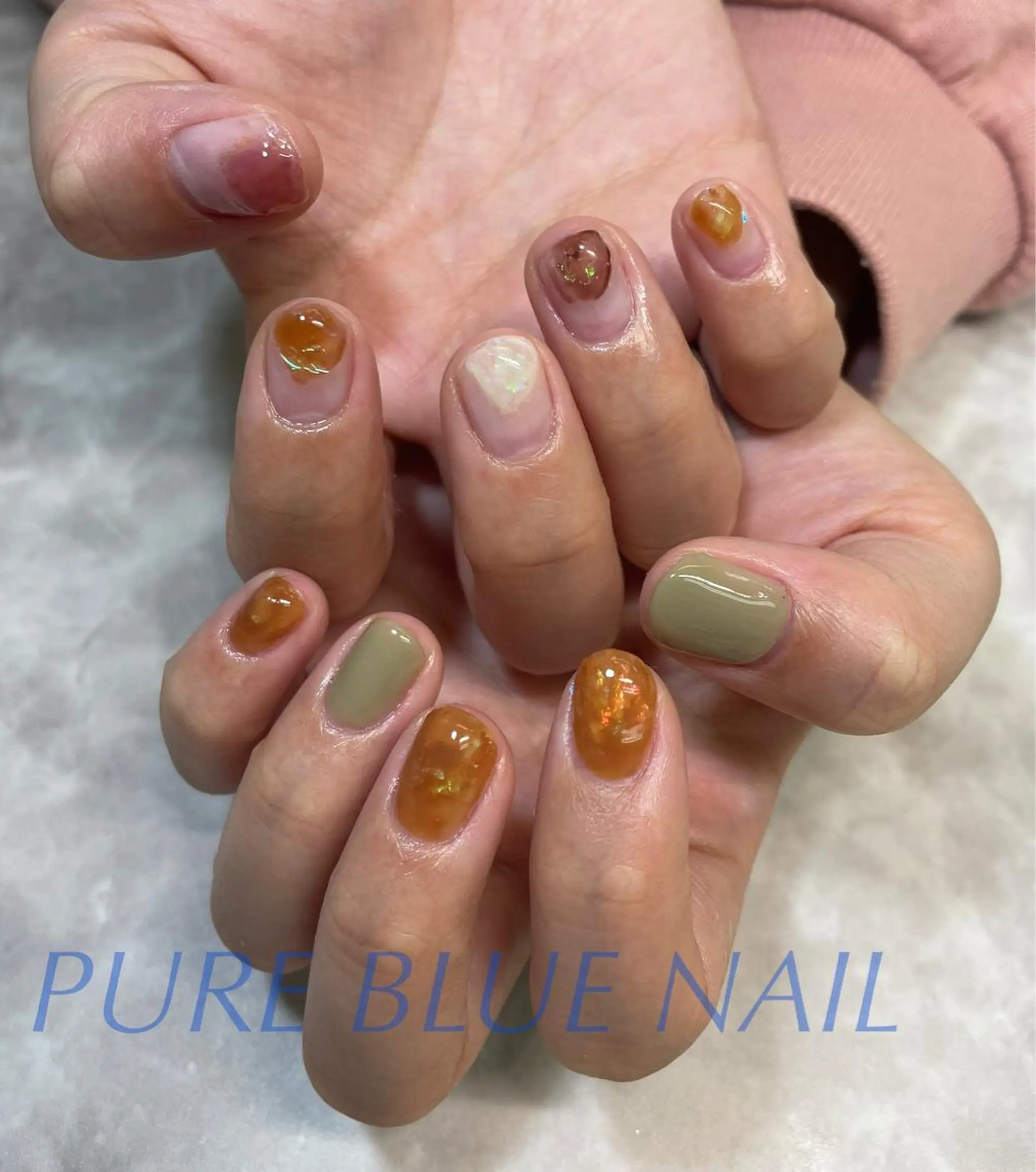ネイル PURE BLUE  NAIL所属・PURE BLUE NAILのネイルデザイン