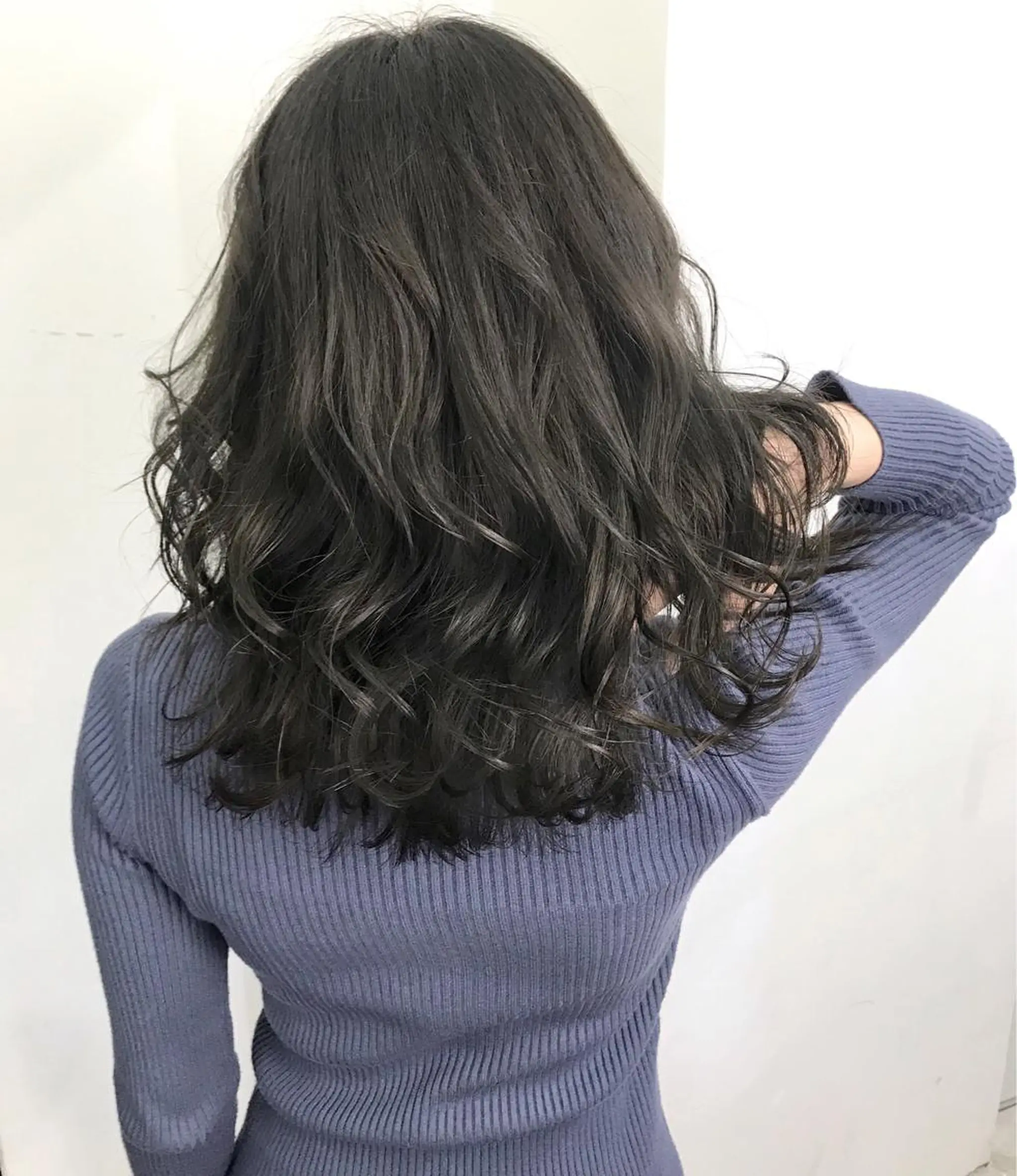 セミロング カラー メンズ特化👨 細谷碧海のヘアスタイル