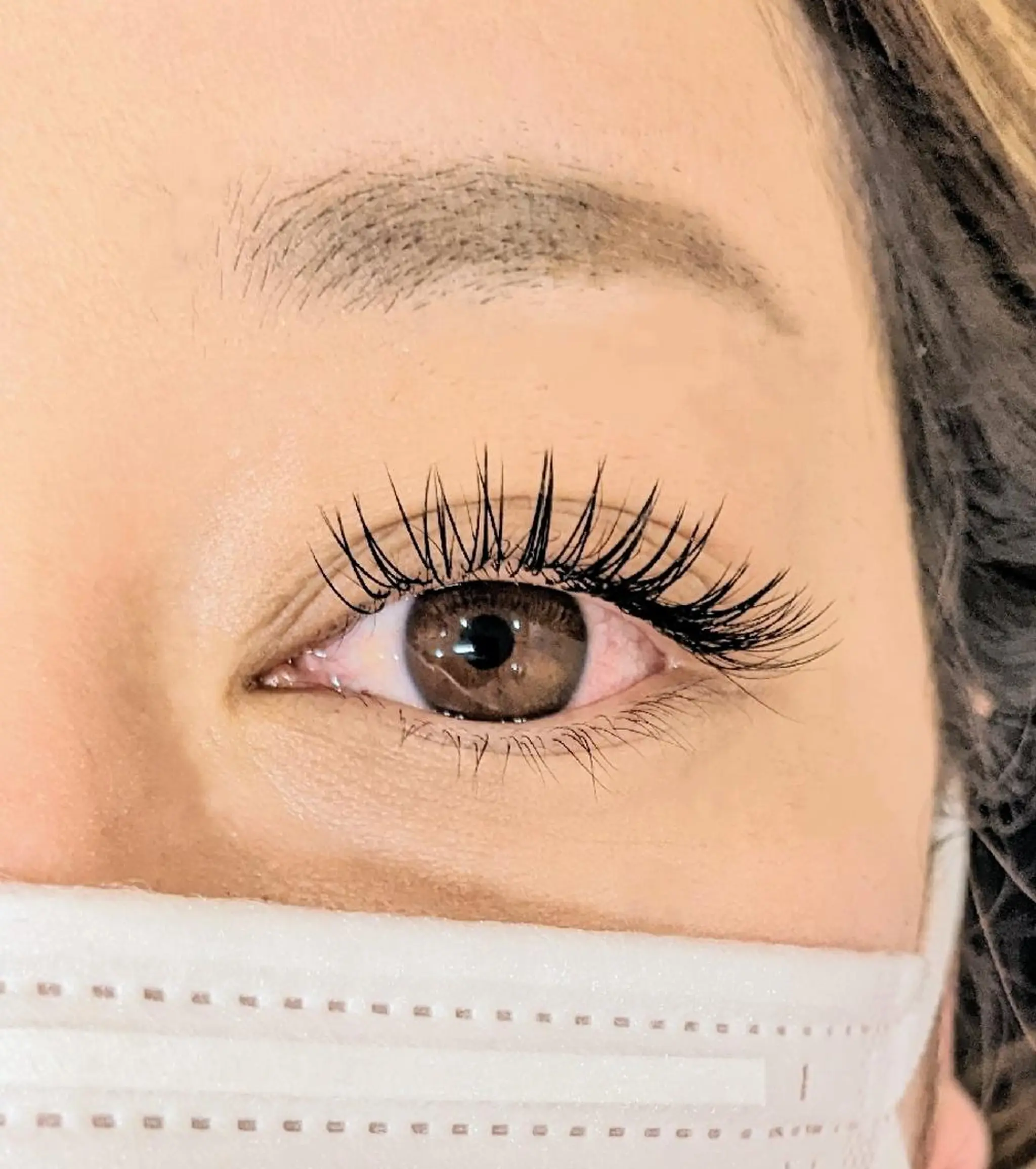 マツエク・マツパ Jカール Loy所属・Loy　原田千春  のヘアスタイル