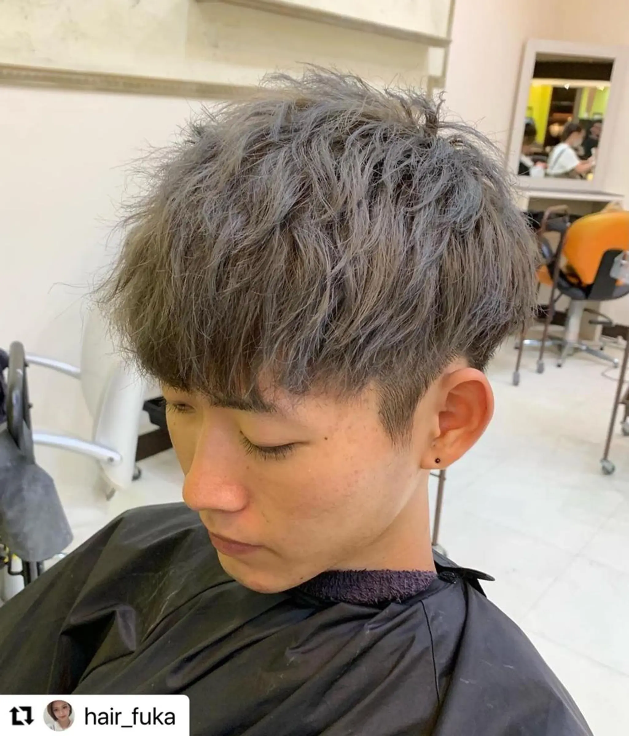 ミディアム カラー メンズ 🩷Eny terrace🩷のヘアスタイル