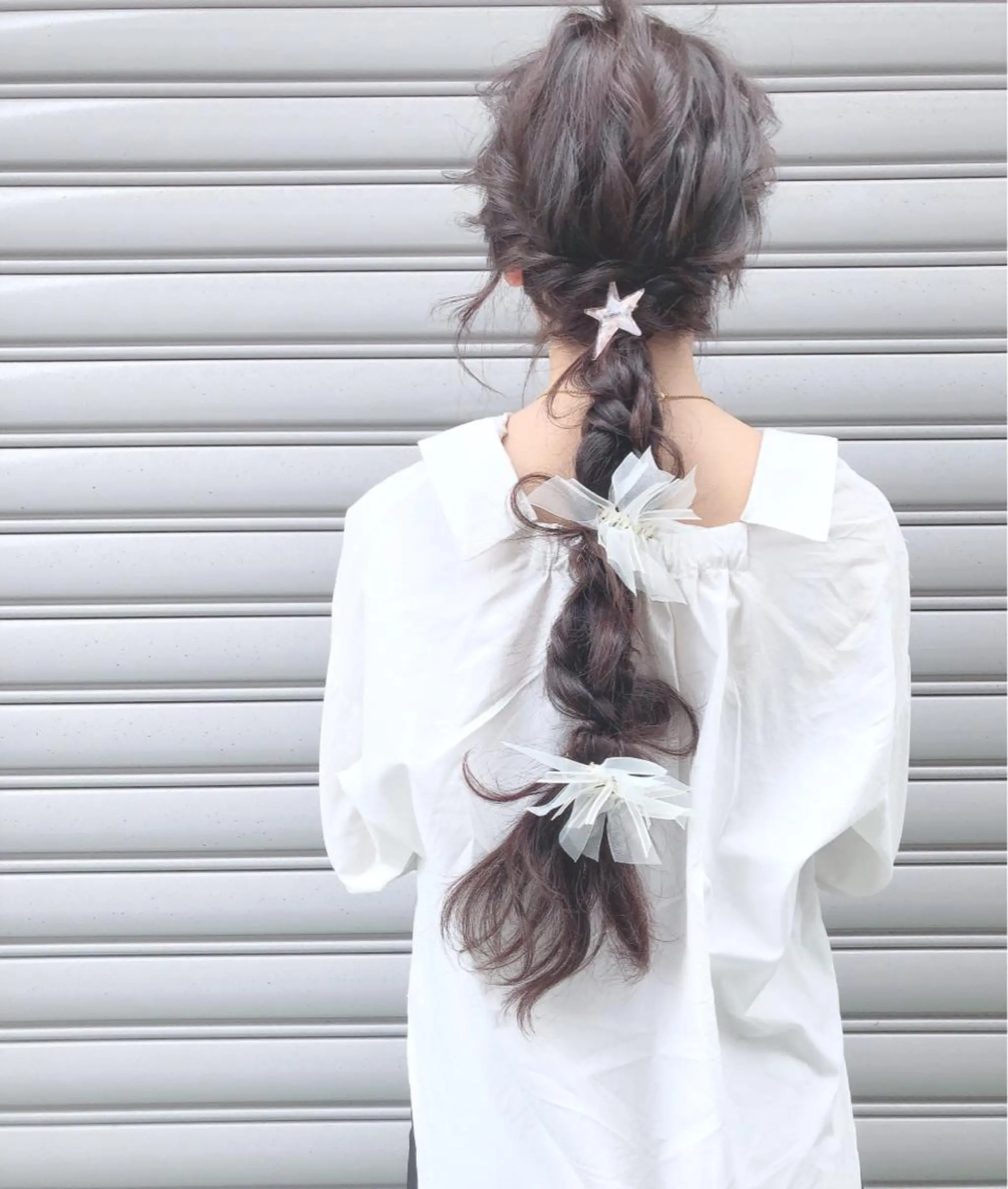 ロング カラー ヘアアレンジ omocha hair salon所属・大嶋 伸吾のヘアスタイル