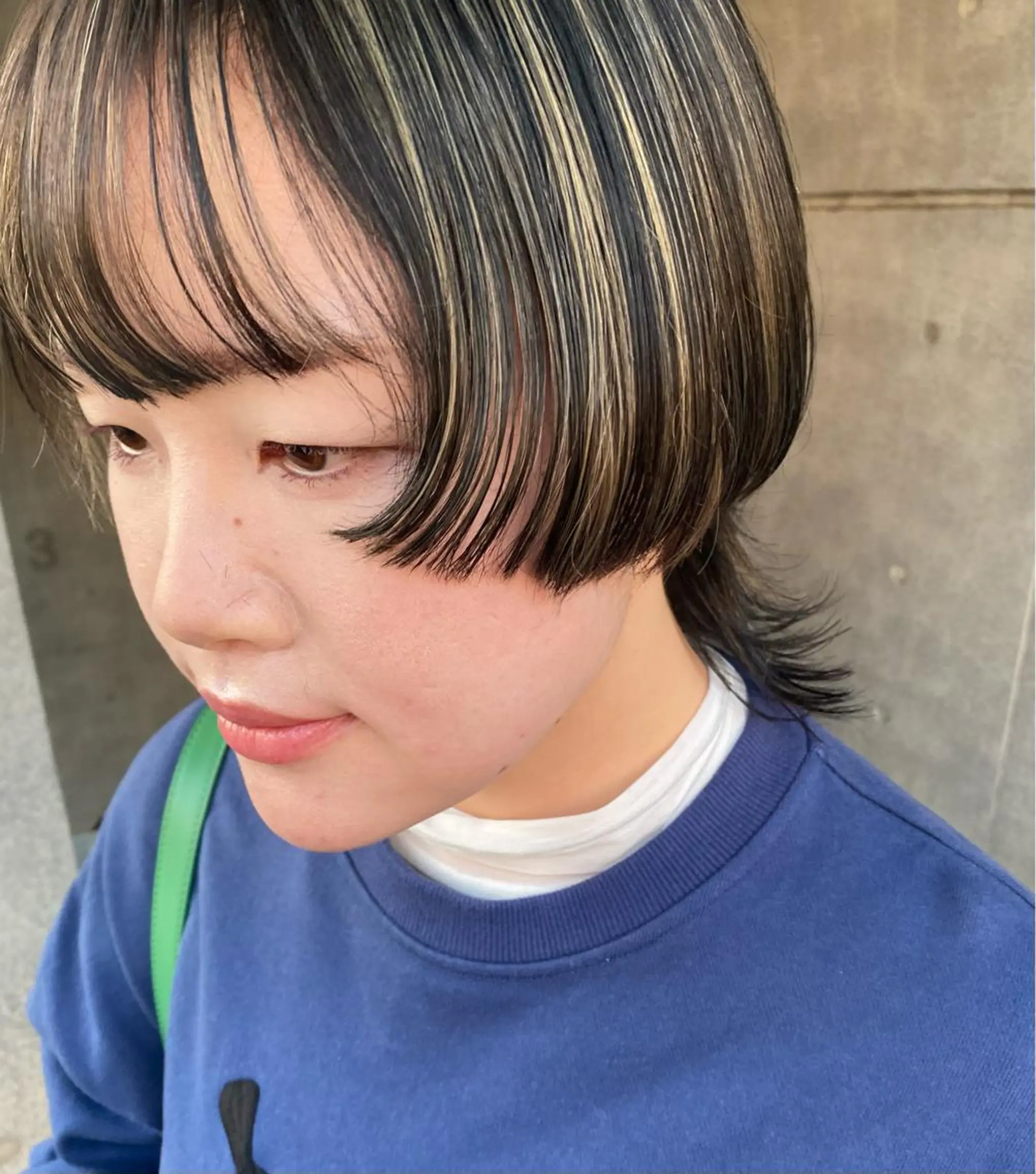 ショート カラー ハイライトカラー ハイライト Yahiko ハイトーンのヘアスタイル