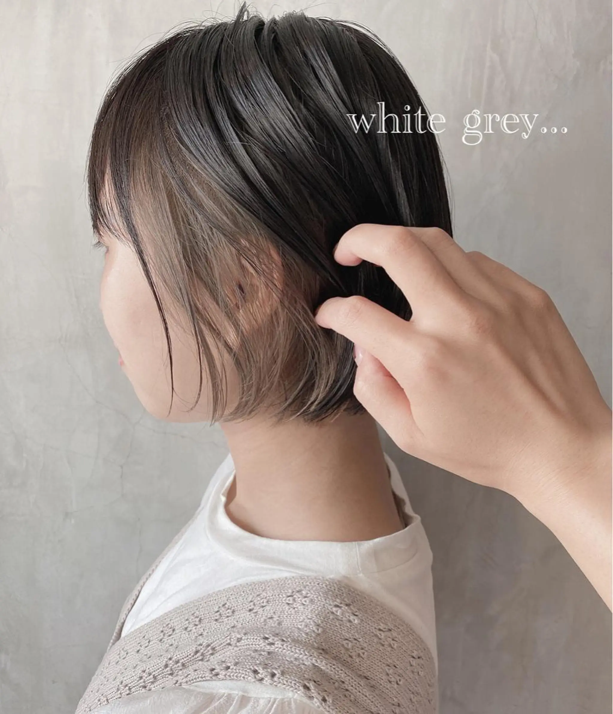 ショート カラー ヘアアレンジ stylist/蛯谷 珠里のヘアスタイル