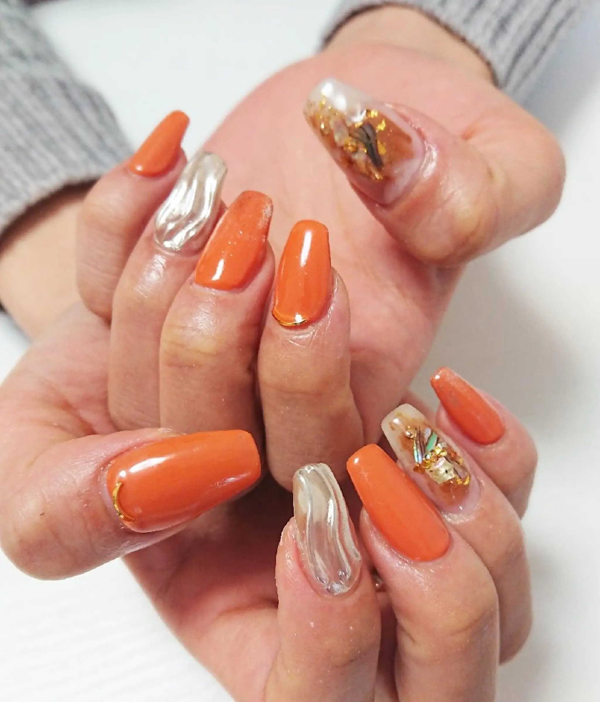 ネイル ニュアンスネイル ハンドネイル Lilith Nailのネイルデザイン