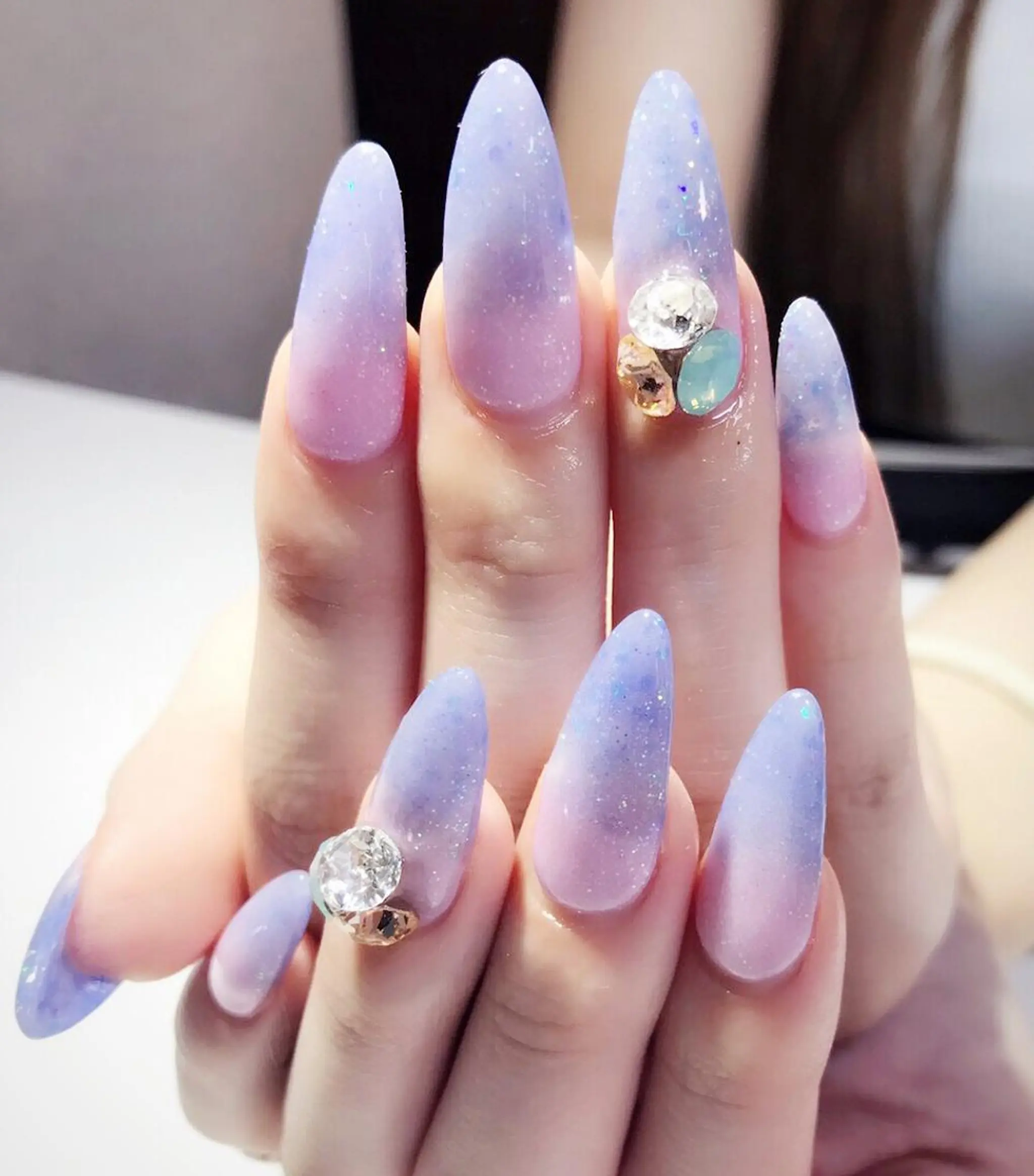 ネイル 持ち込み スカルプネイル nail salon Soeurのネイルデザイン