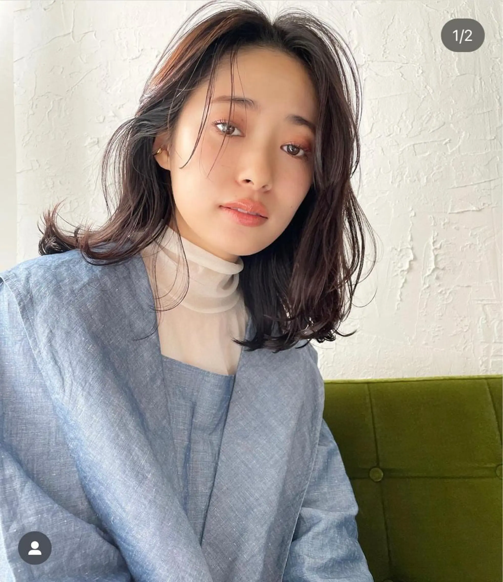 セミロング knowhow所属・箱崎 凪沙のヘアスタイル