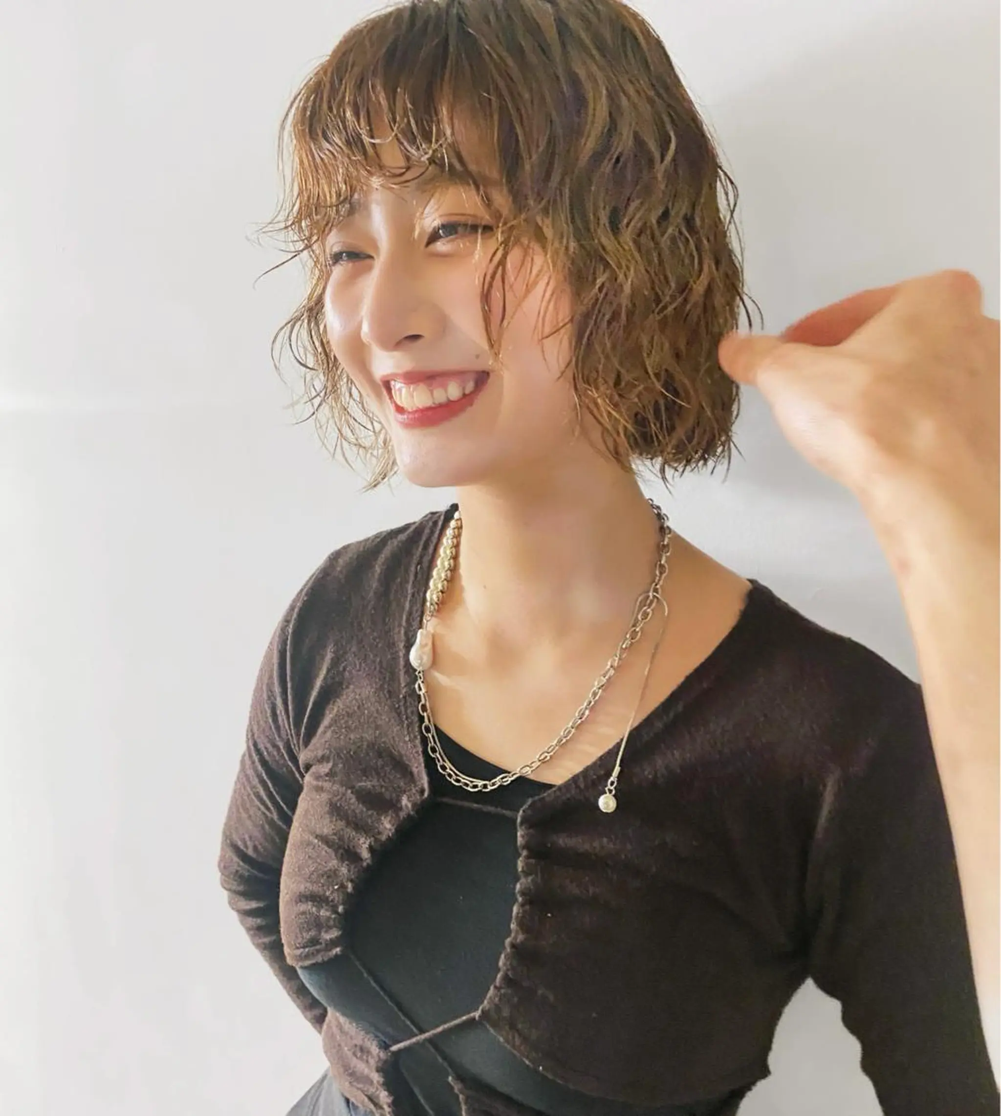 ショート パーマ カット パーマ レイヤー/パーマ /ウルフ/nabeのヘアスタイル