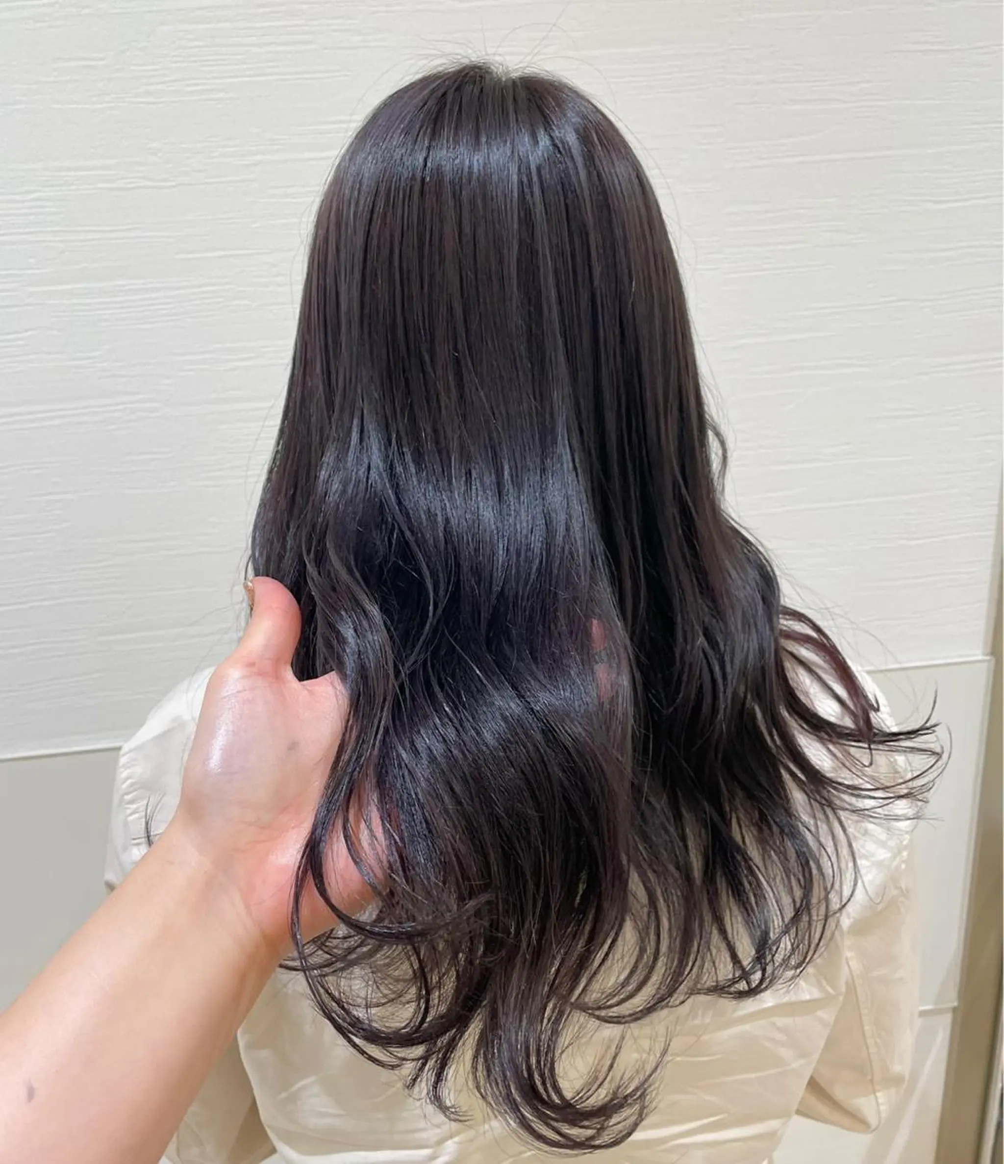 ロング カラー ダークグレー オレンジ arch by kenjeのヘアスタイル