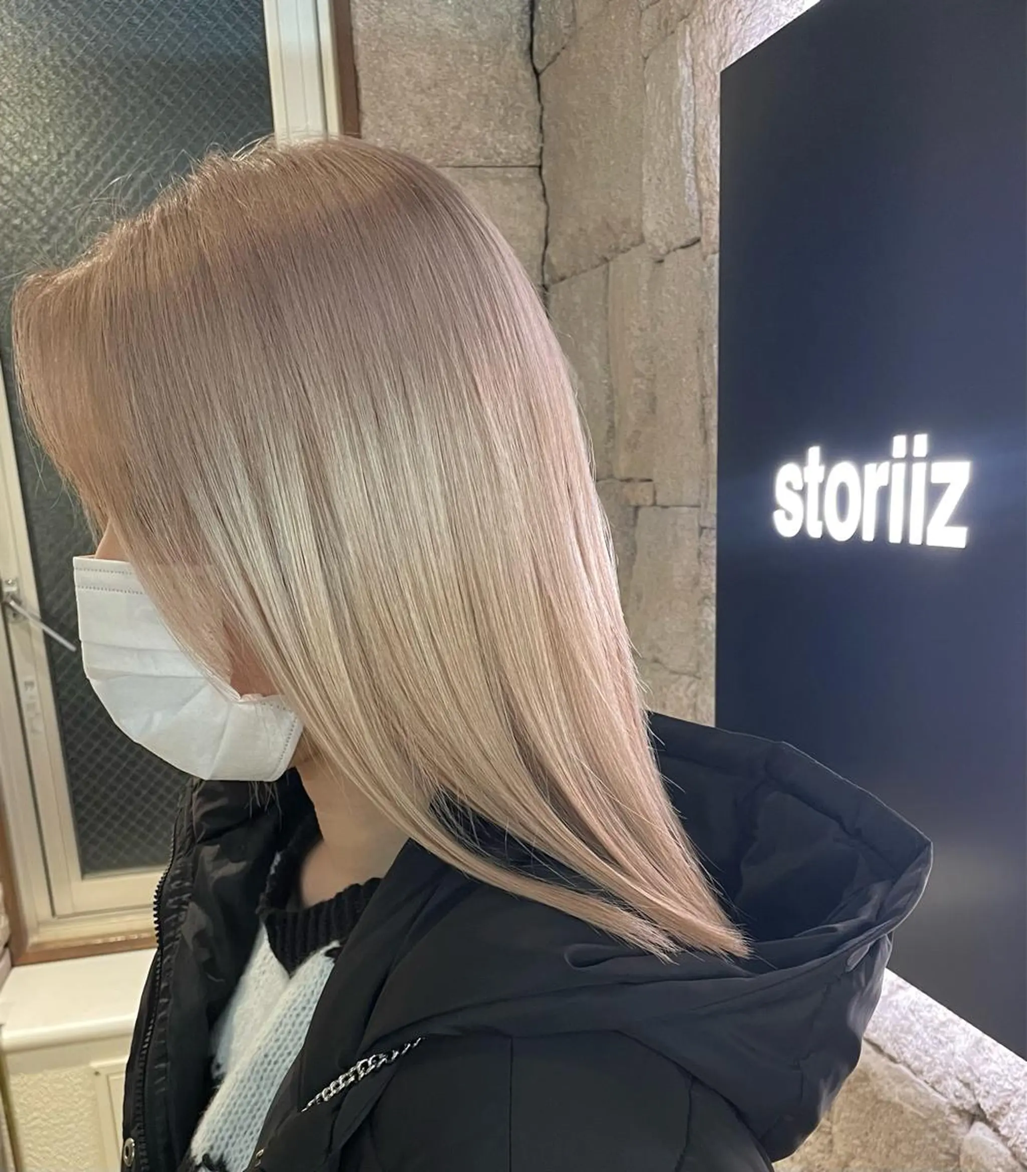 カラー storiiz所属・本田大輝top designerのヘアスタイル