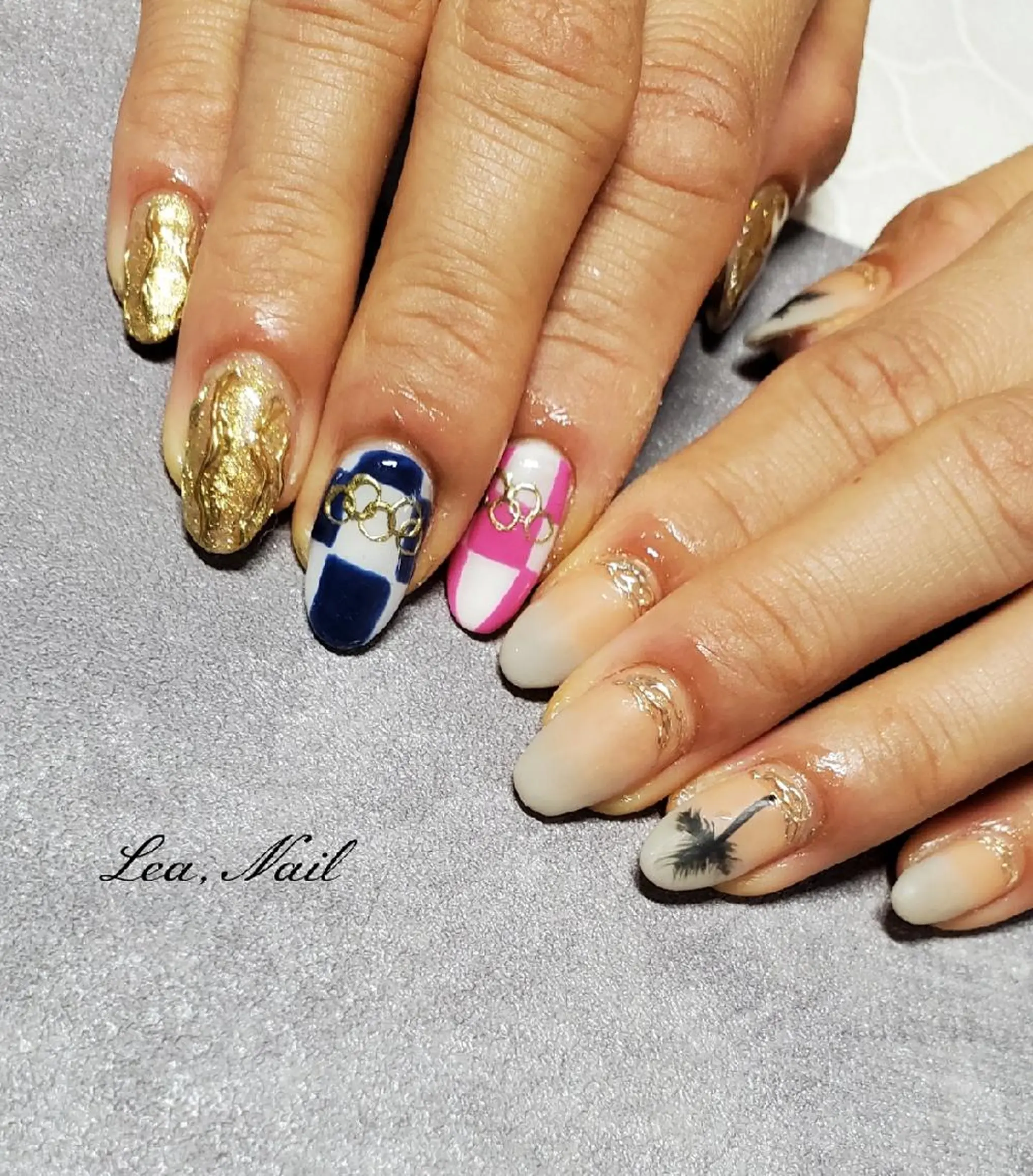 ネイル Lea,Nail所属・松橋 愛のネイルデザイン