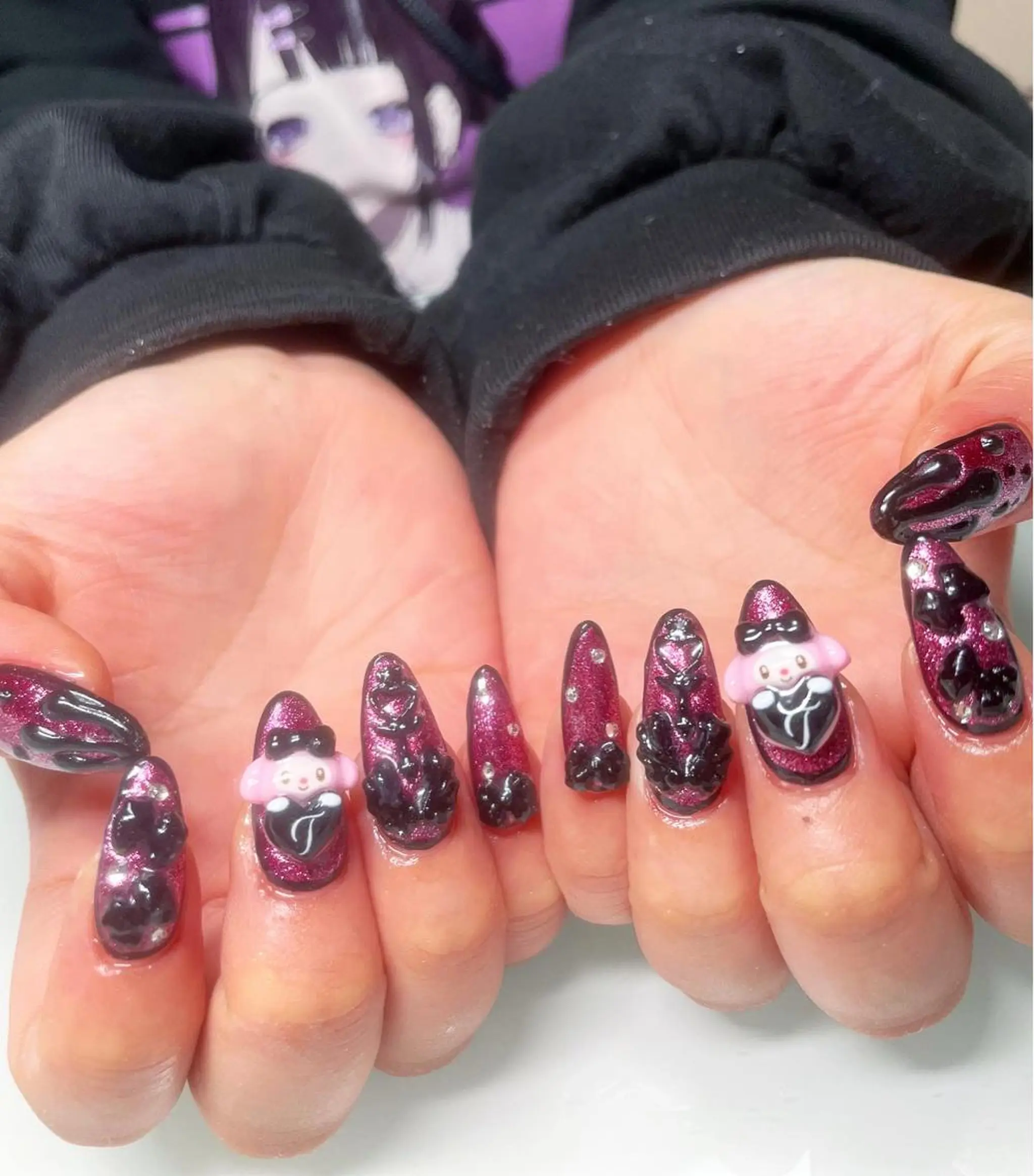 ネイル 加瀬 アンジェリーのネイルデザイン