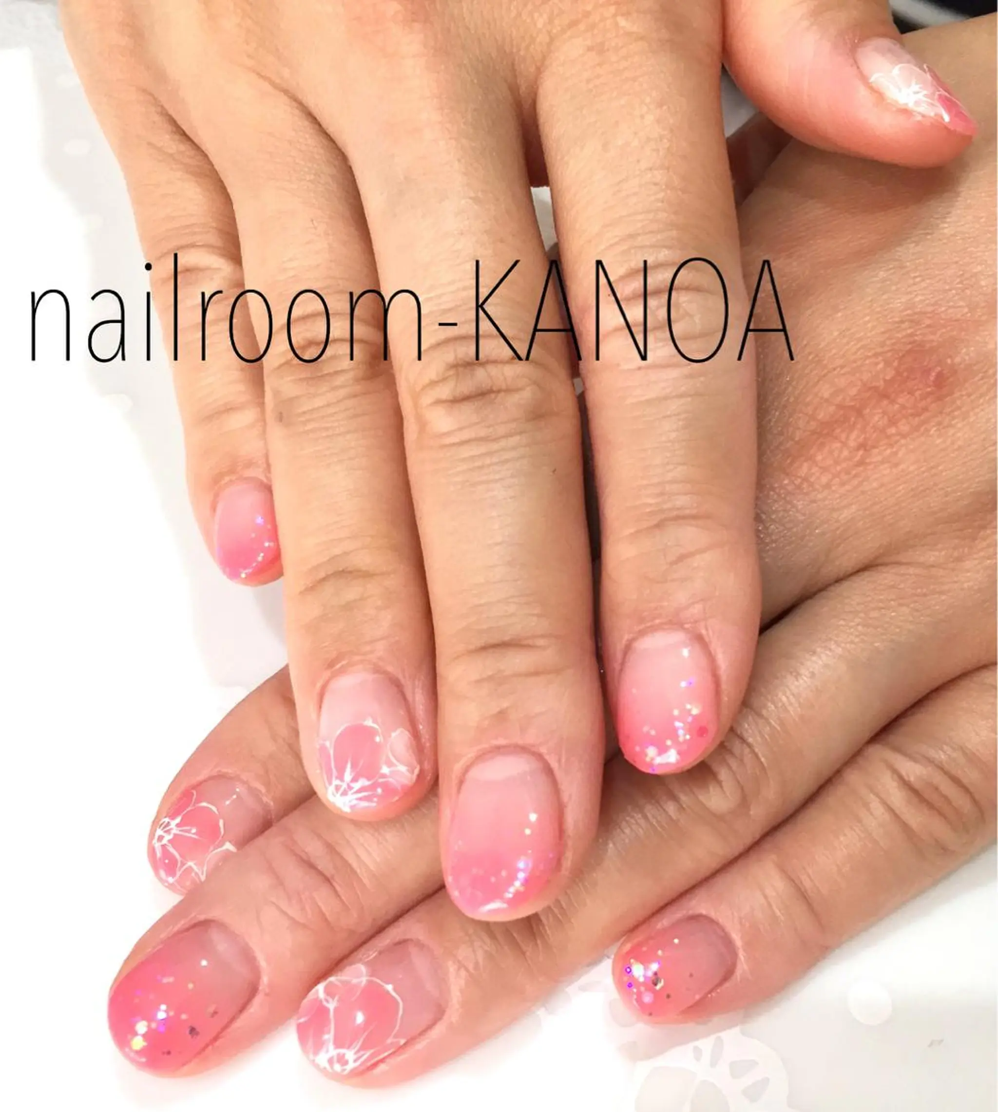 ネイル フラワーネイル シンプルネイル nailroom- KANOAのネイルデザイン