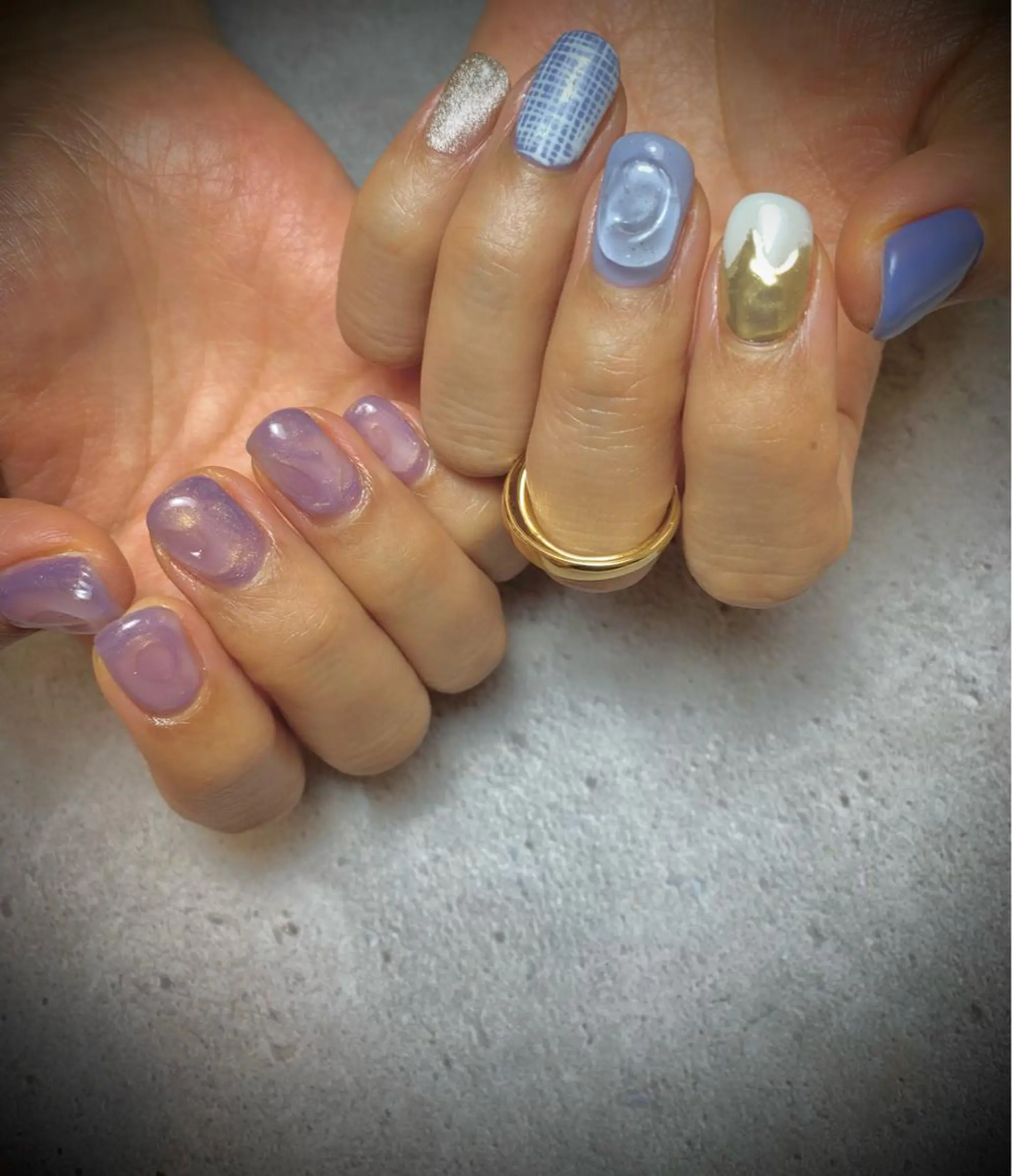 ネイル 持ち込み ハンドネイル ハンドケア Eden　private nail saron所属・Eden ♾️のネイルデザイン