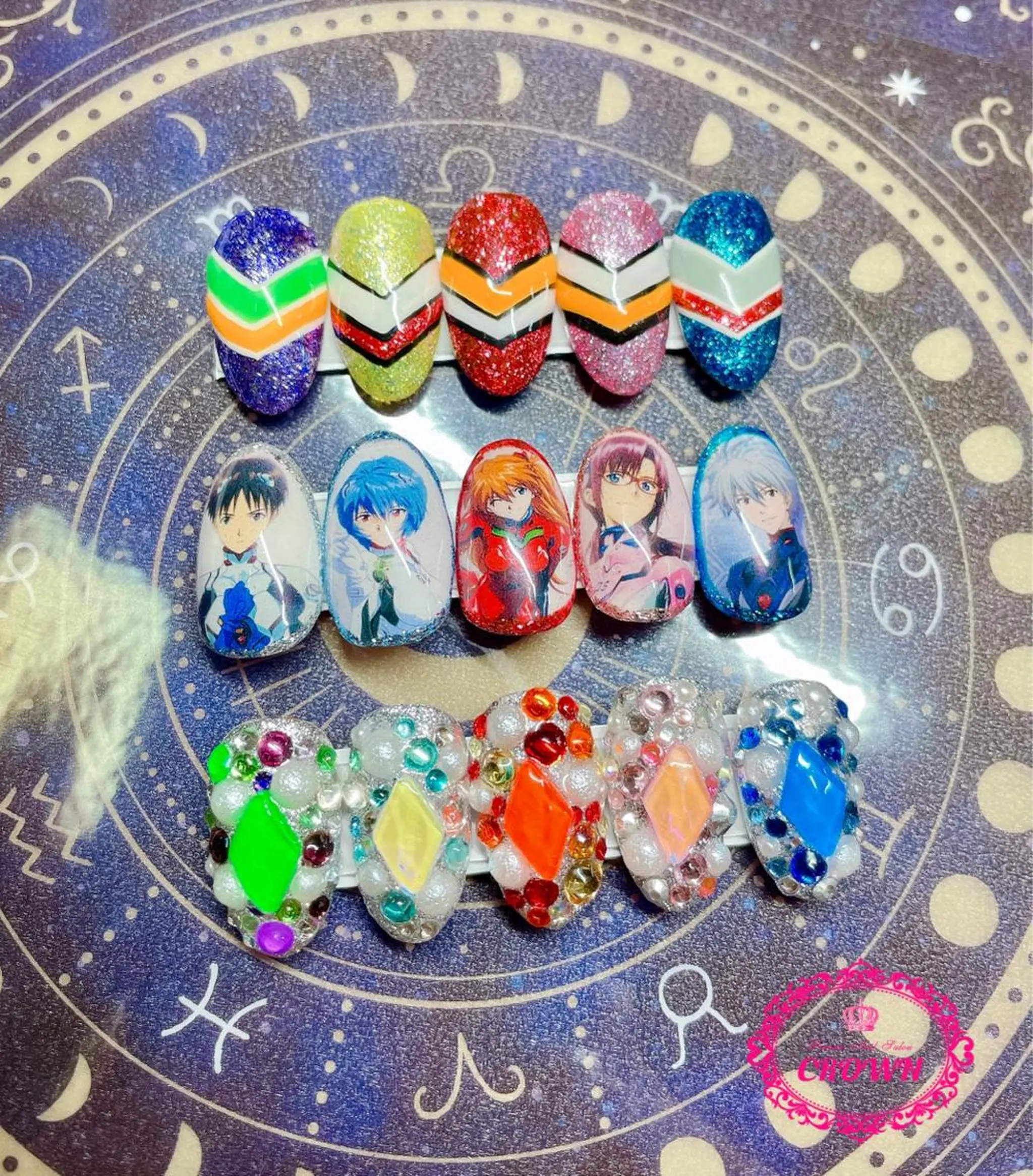 ネイル CROWN プライベートサロンのネイルデザイン