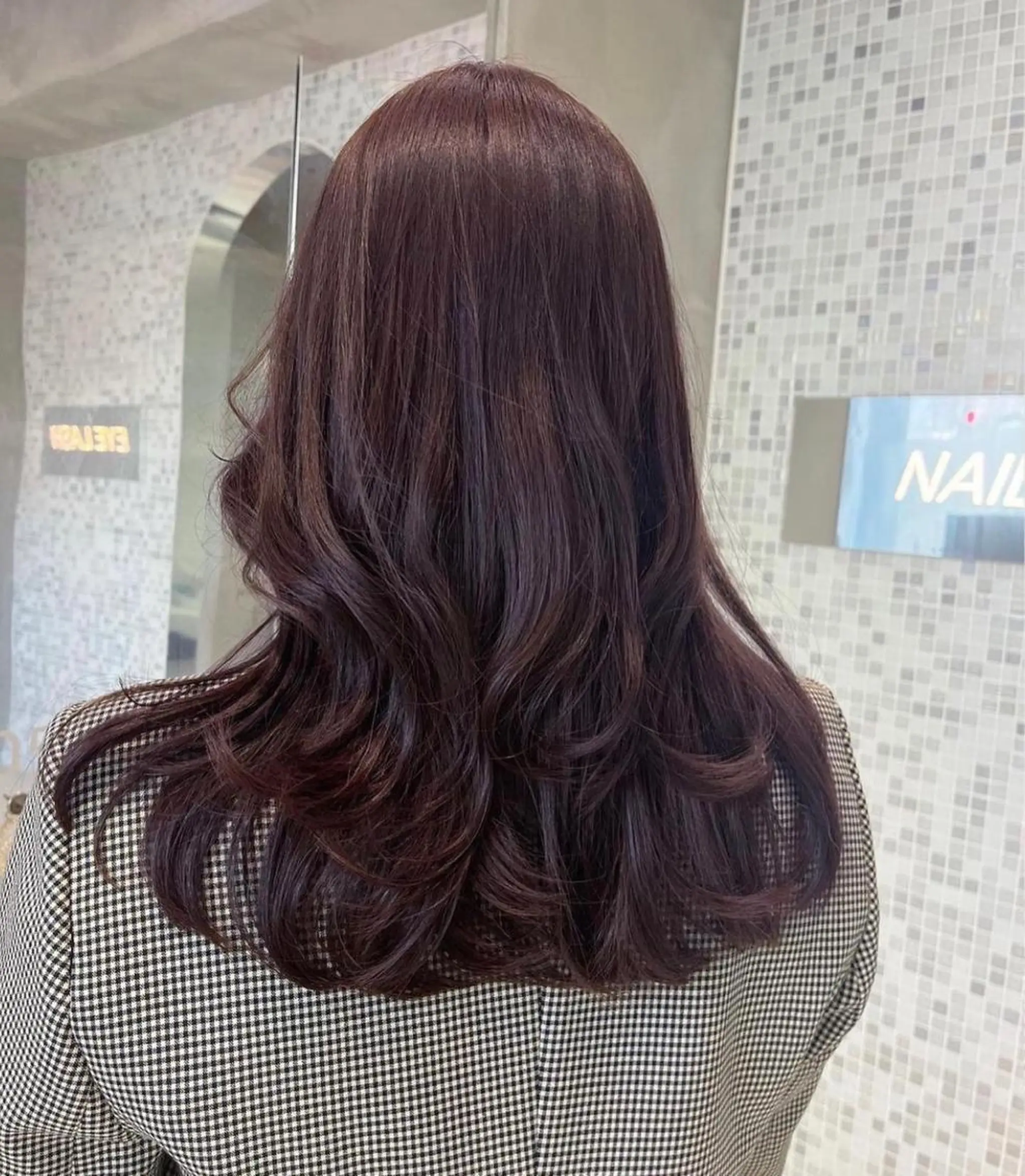 セミロング 韓国ヘア/耳ツボジュ エリー♡ayumuのヘアスタイル