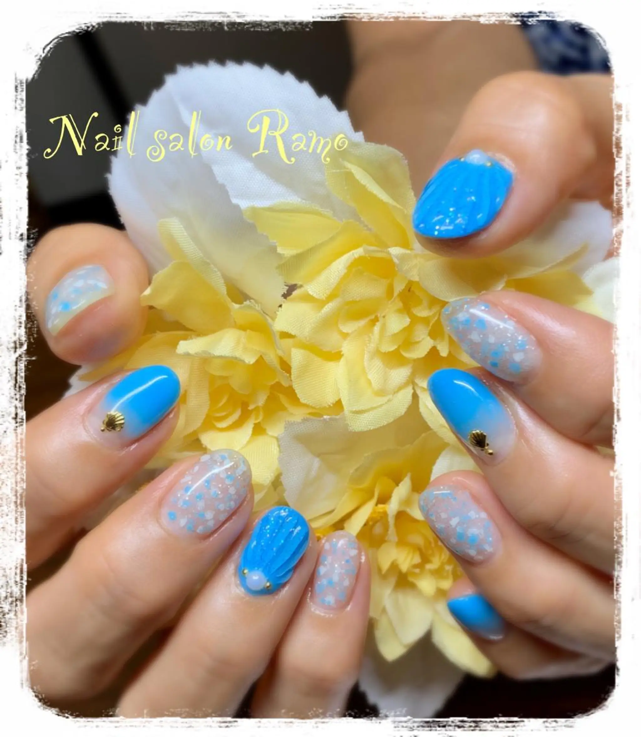 ミディアム Nail salon Ramo所属・松田 祥子のネイルデザイン