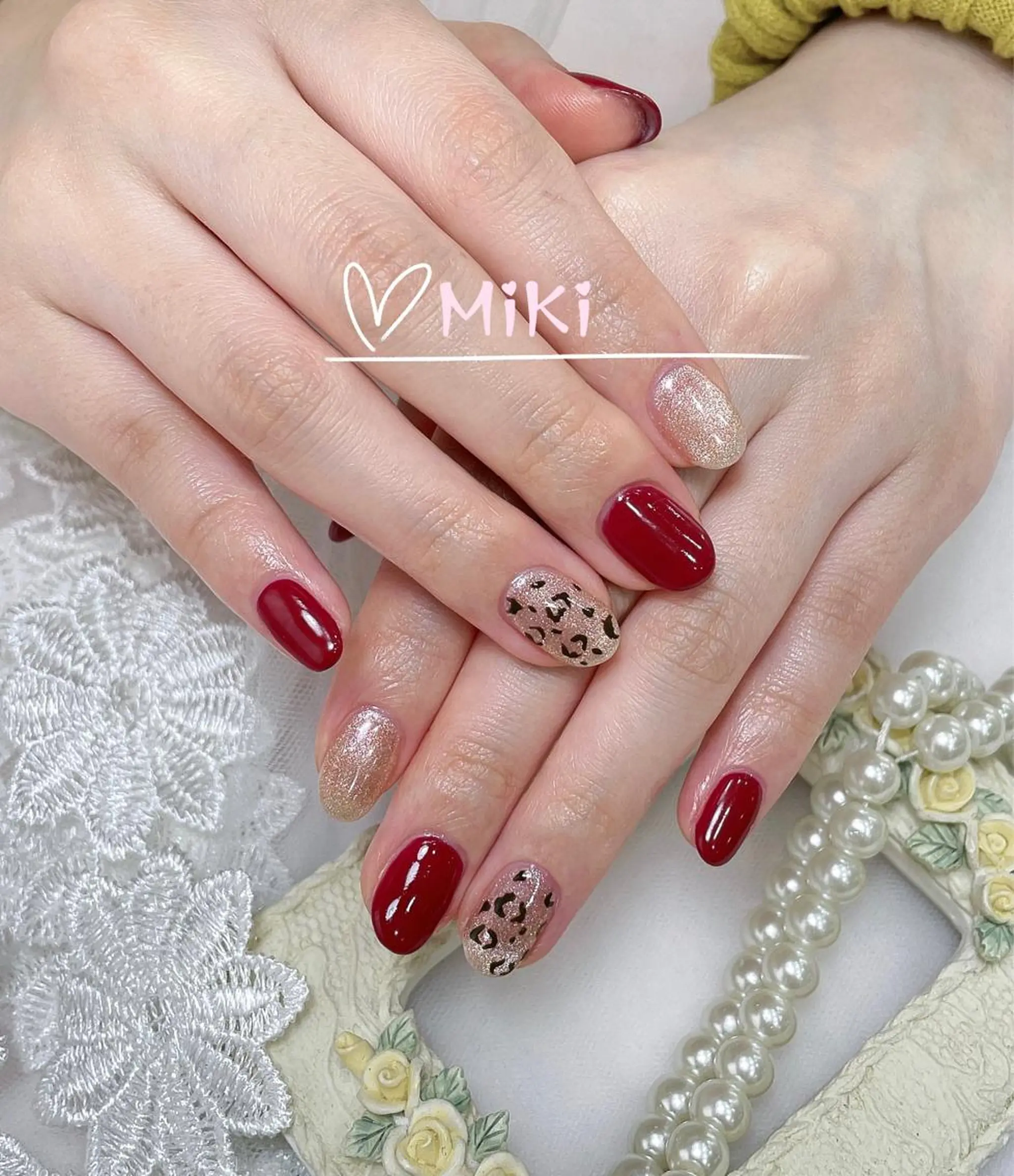 ネイル ハンドネイル ハンドケア 🦋 MiKi 🦋 ネイルサロンのネイルデザイン