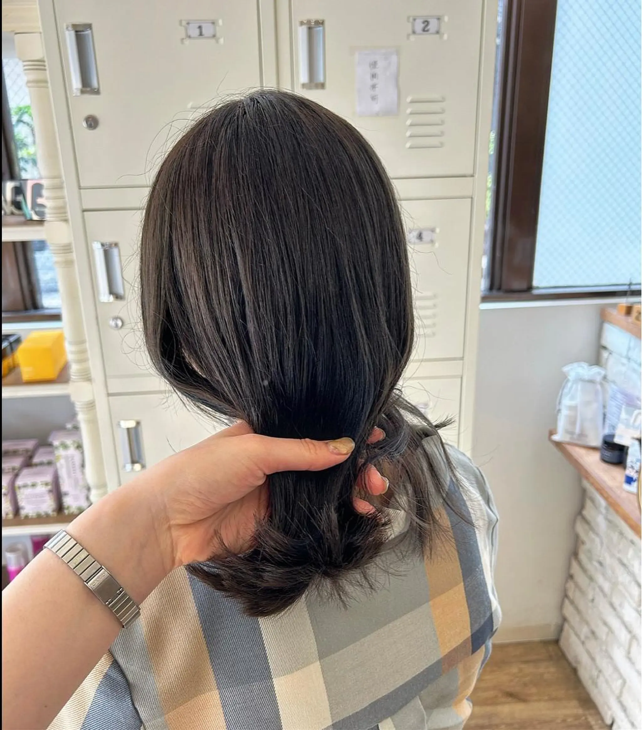 ミディアム カラー カット ヘアカラー 🫧顔周りカット 🫧樫村優香のヘアスタイル