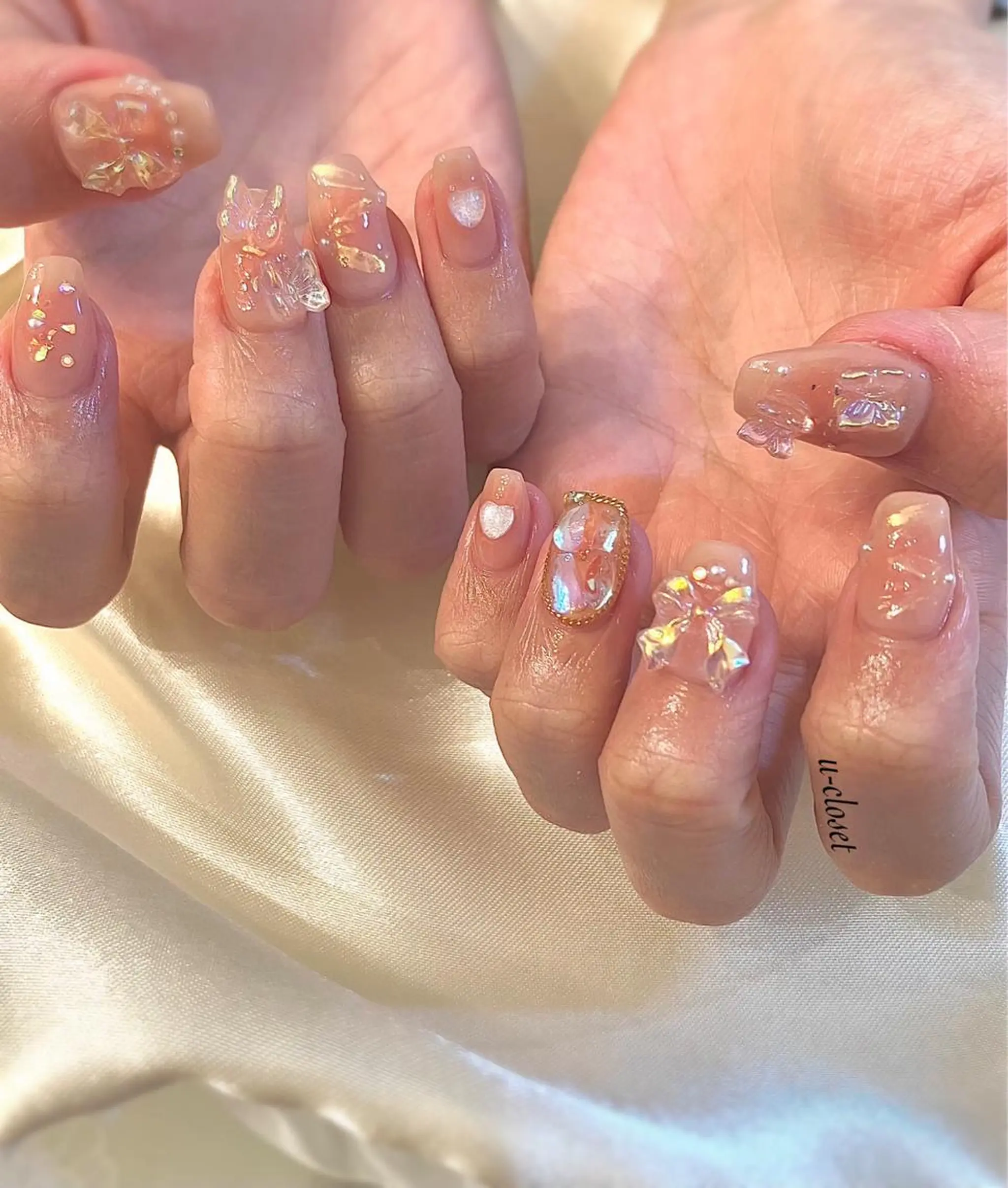 ネイル ハンドネイル u closetのネイルデザイン