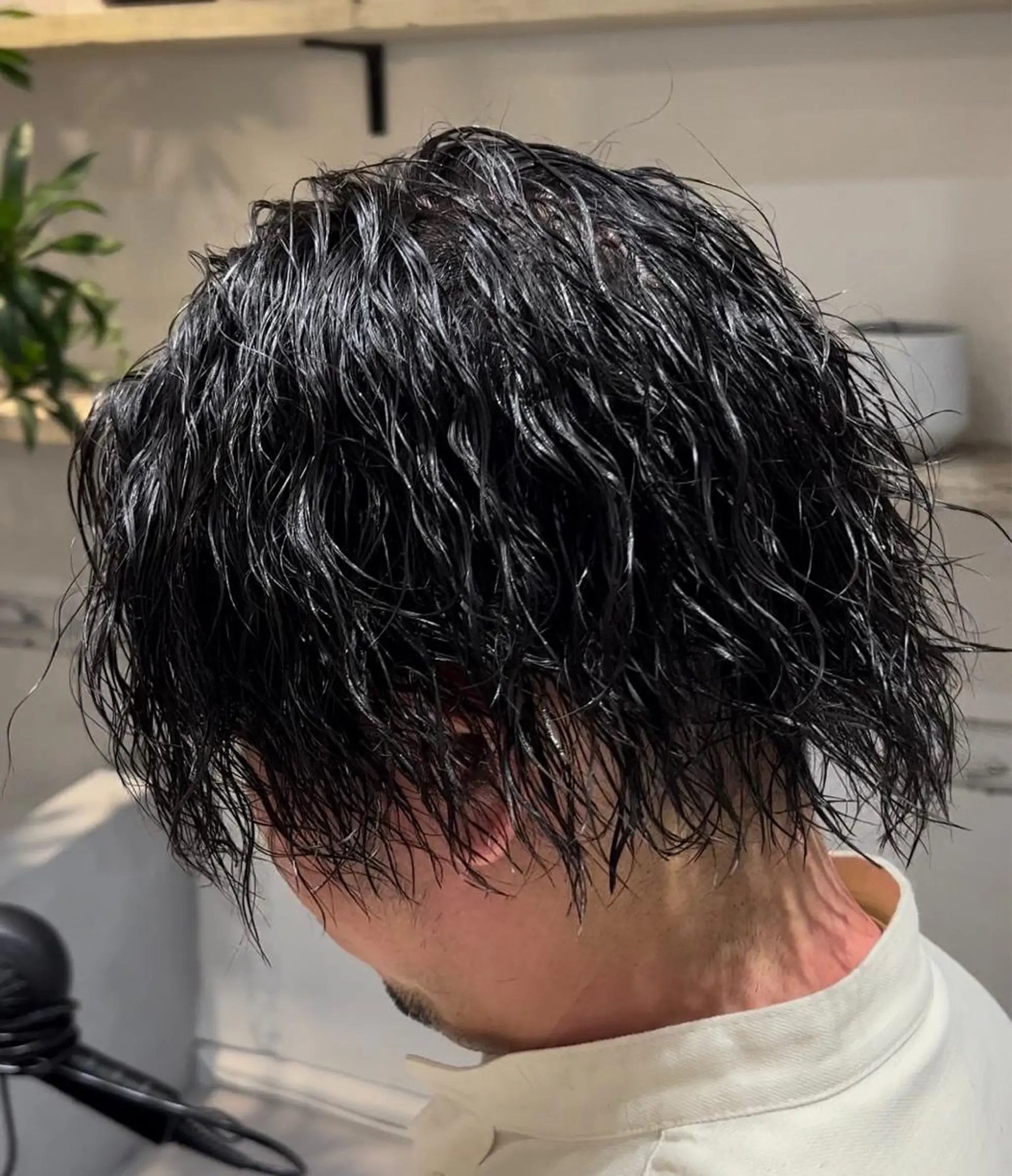 ミディアム パーマ メンズ 【パーマ満足度No. 1🥇】宮脇 大樹のヘアスタイル