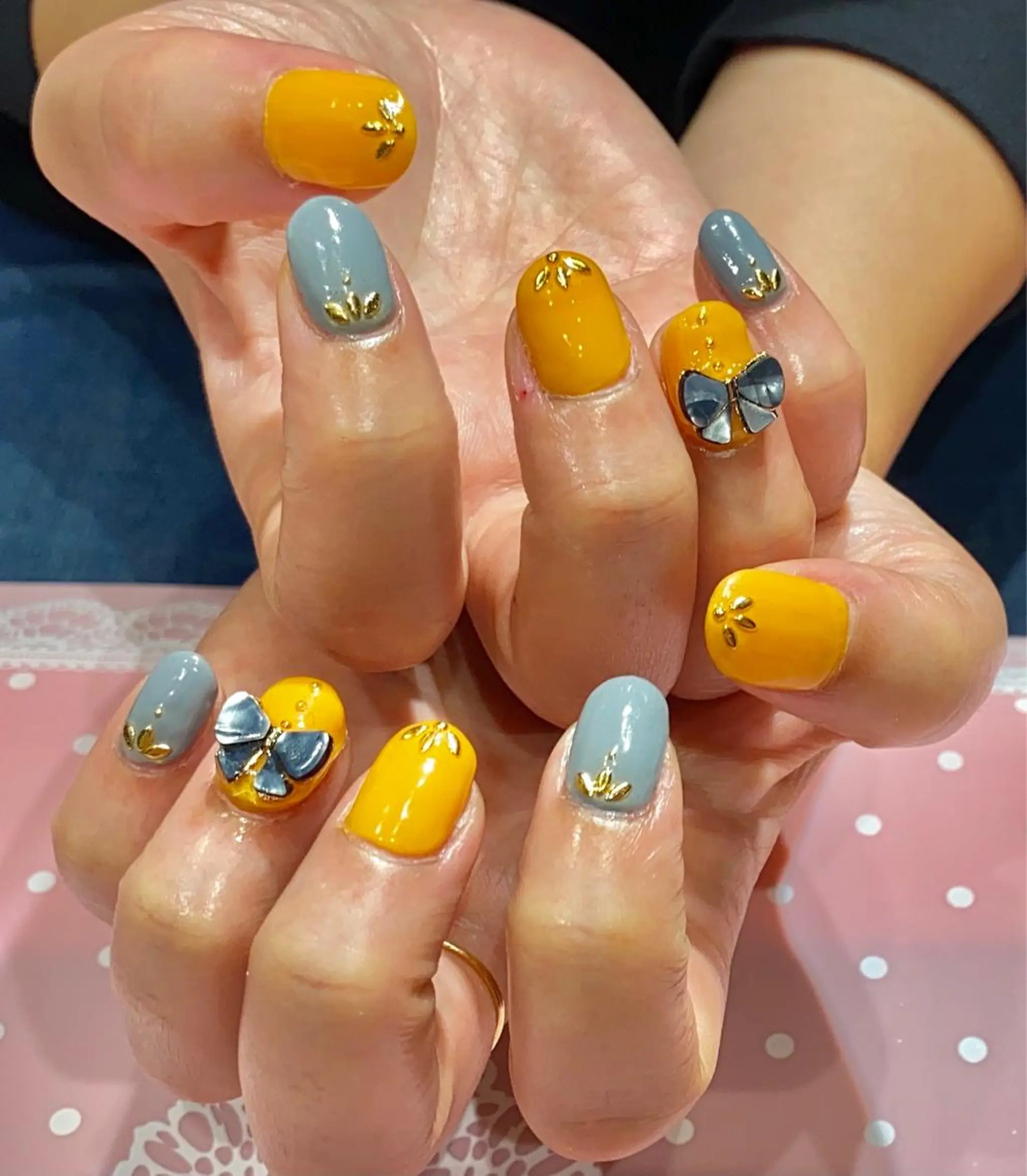 ネイル リボン VIST☆ ｍａｍｉのネイルデザイン