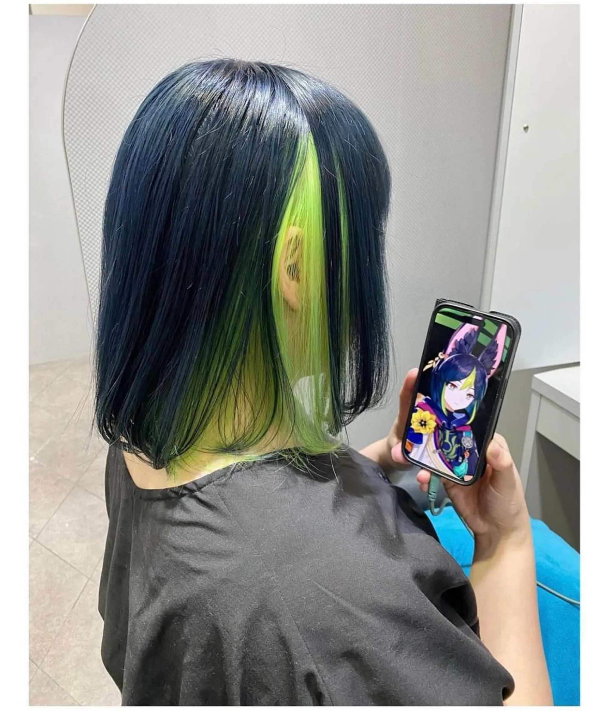 ショート カラー ヘアカラー GARU-ガル-所属・TSUNO🦖 派手髪/オタク美容師のヘアスタイル