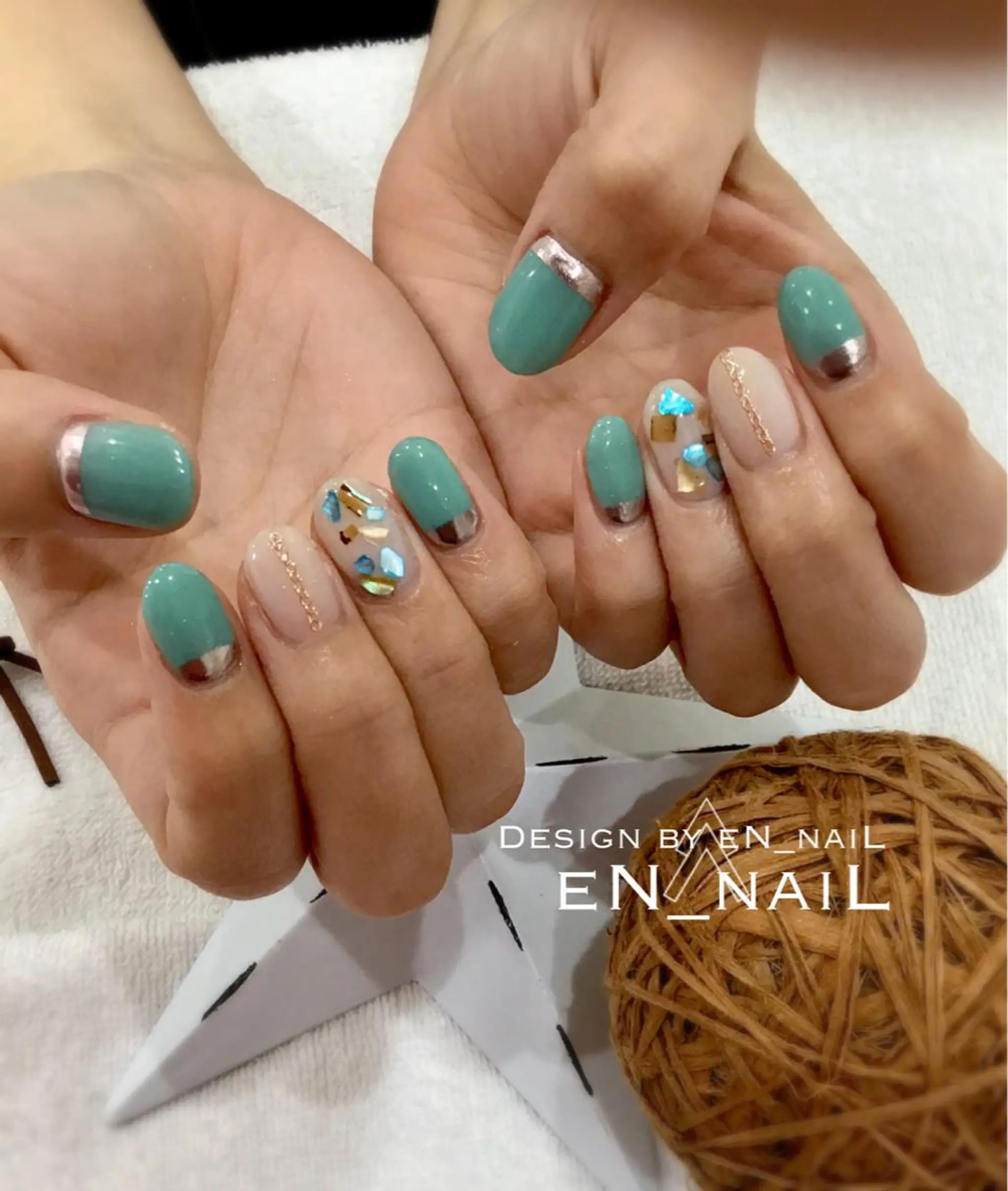 ネイル ＥＮＮＡＩＬ野中本店所属・EN_NAIL 野中本店Ayakaのネイルデザイン