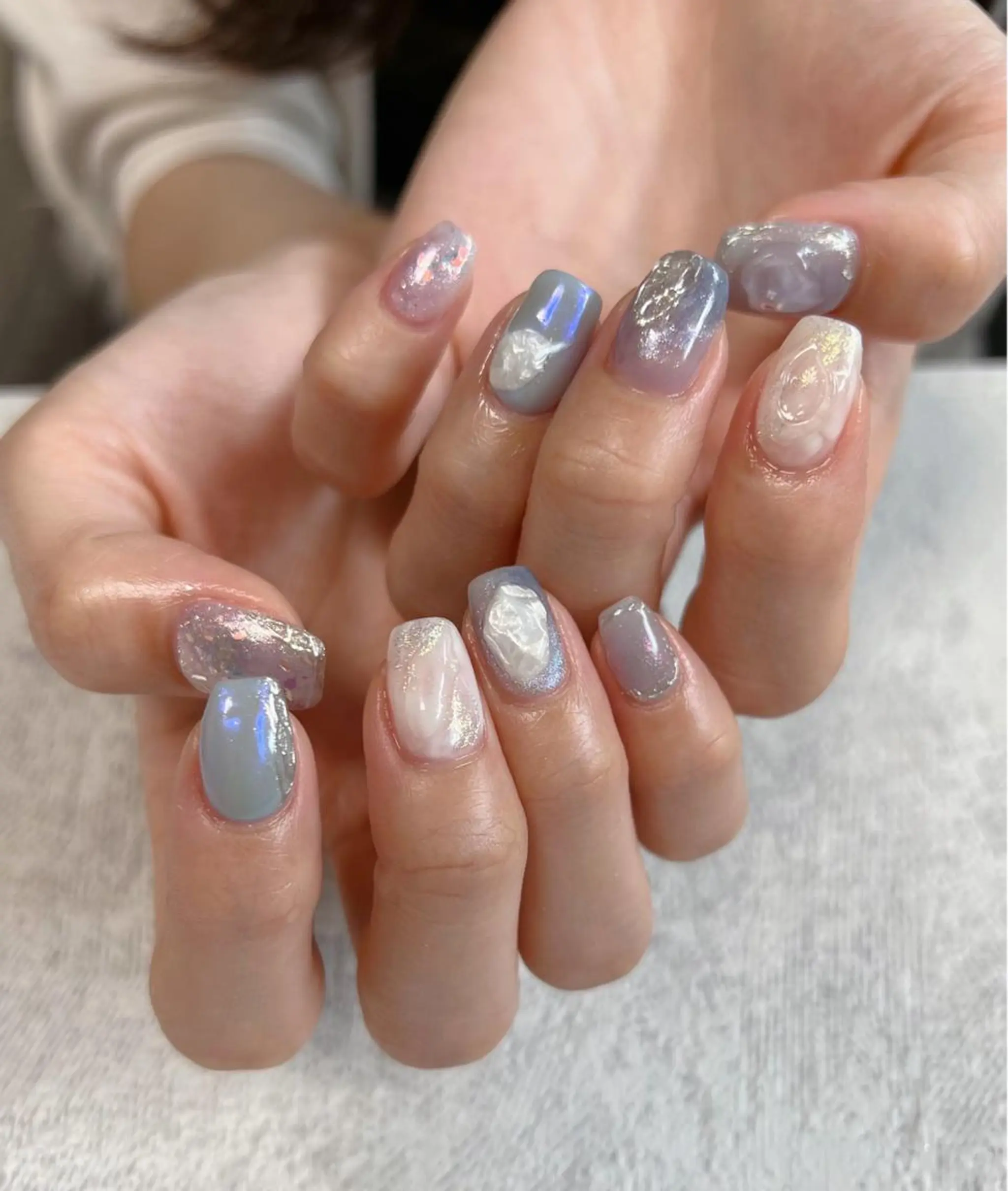 ネイル ハンドネイル 𝑺 𝒏𝒂𝒊𝒍✳︎のネイルデザイン