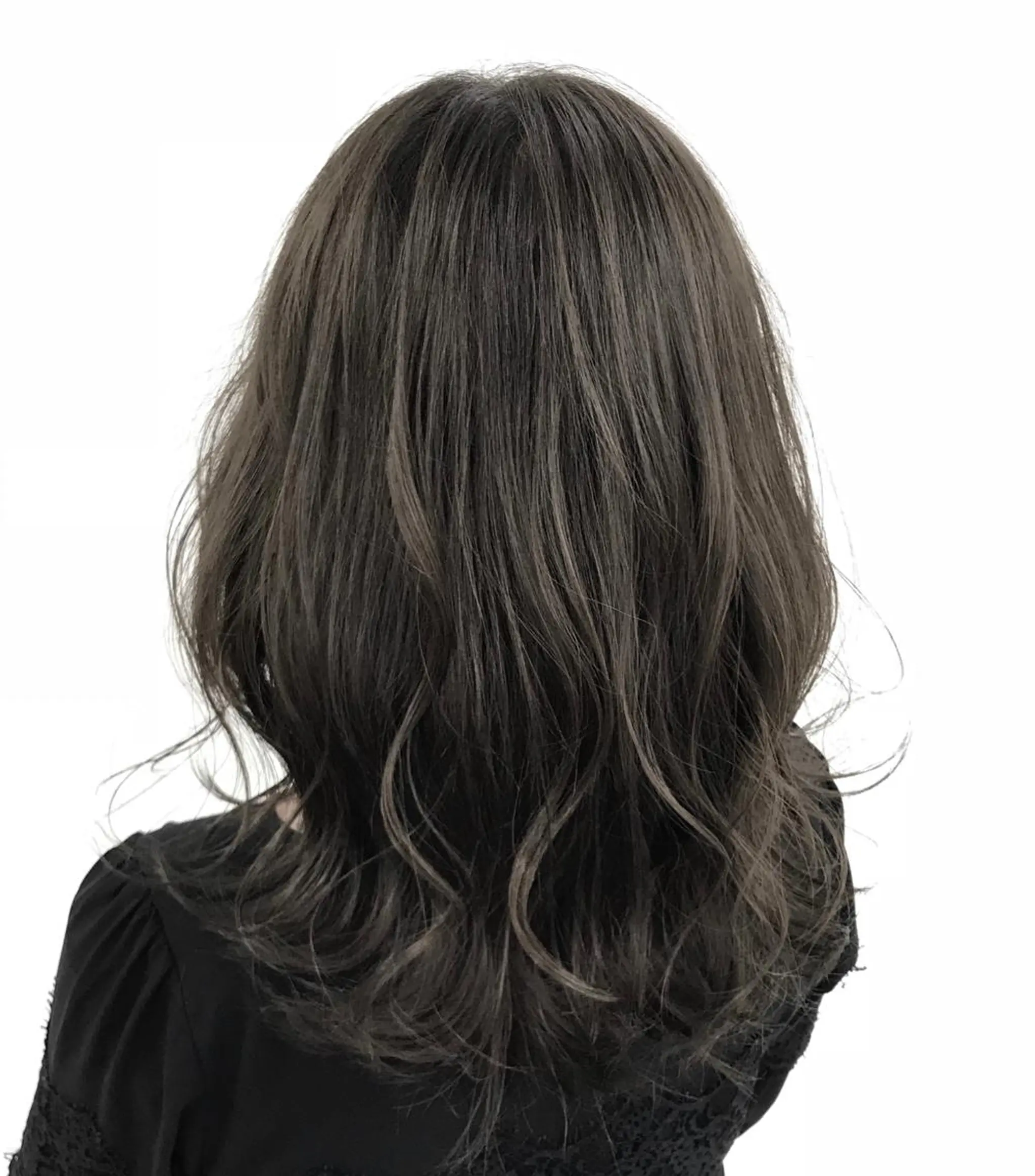 セミロング カラー ✂︎newi池袋✂︎ 長谷川寛のヘアスタイル