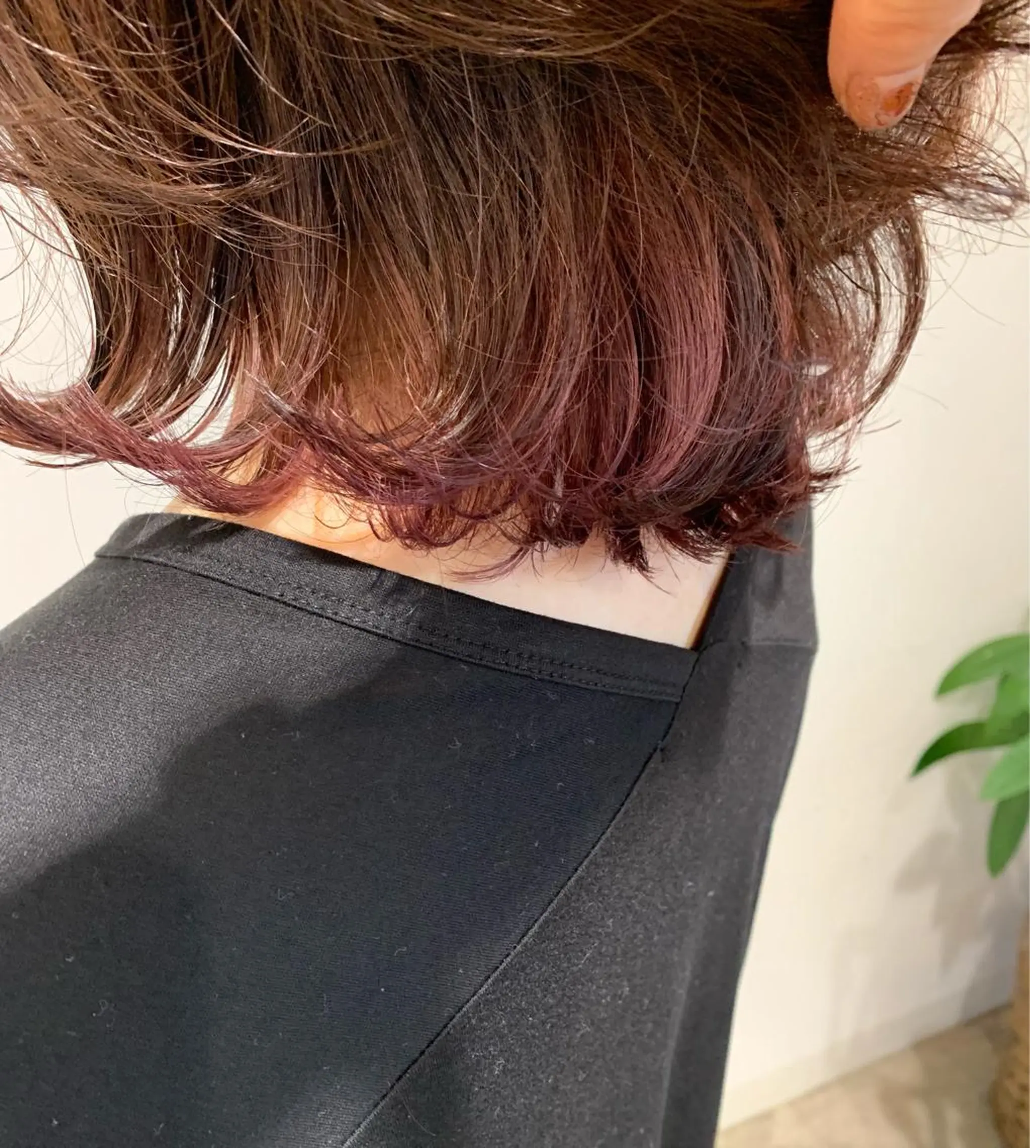 ミディアム 田中 亜沙美のヘアスタイル