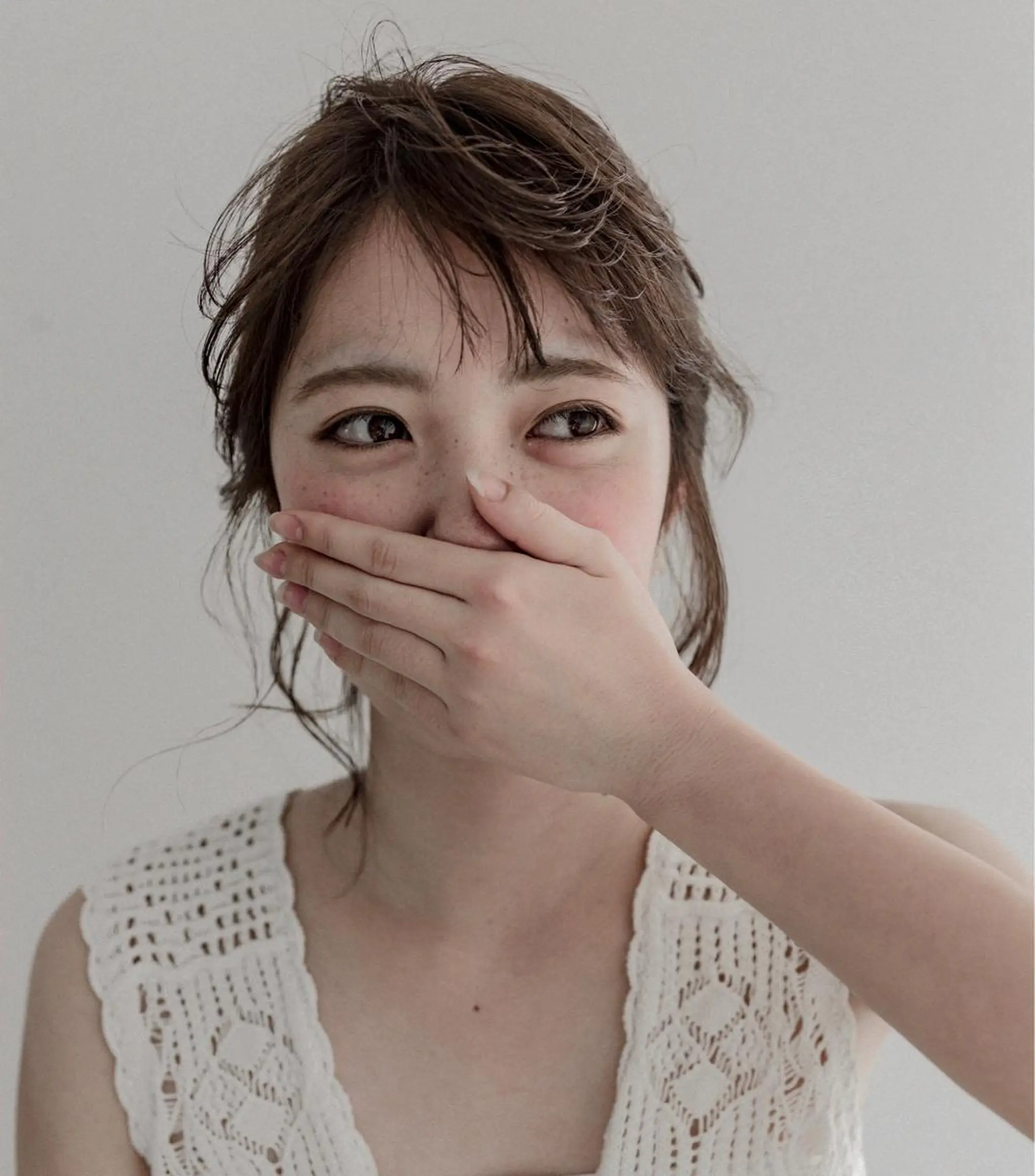 ミディアム カラー ヘアアレンジ robe所属・ツジガキ ユウスケのヘアスタイル