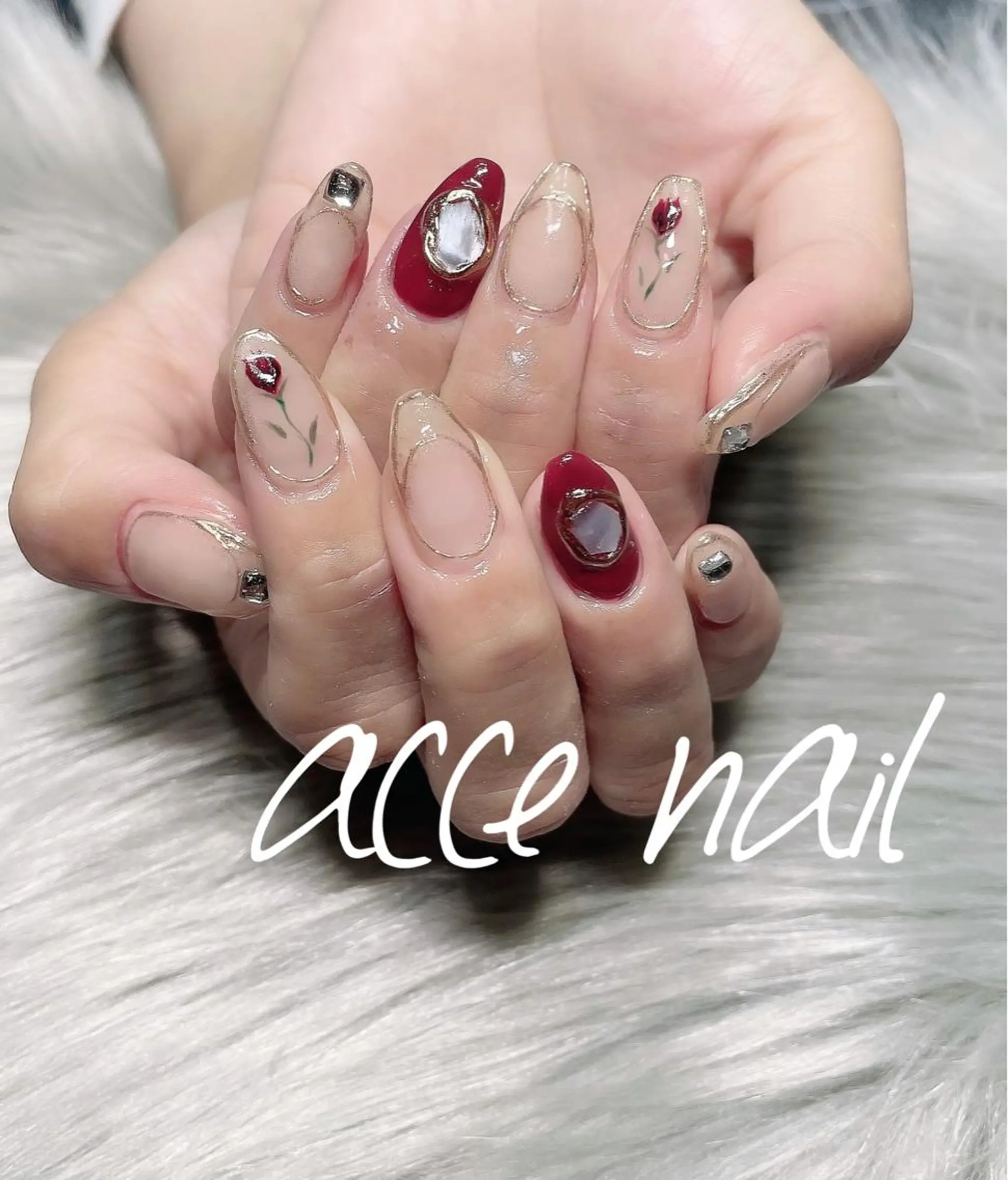 ネイル 持ち込み atsuco ✴︎のネイルデザイン