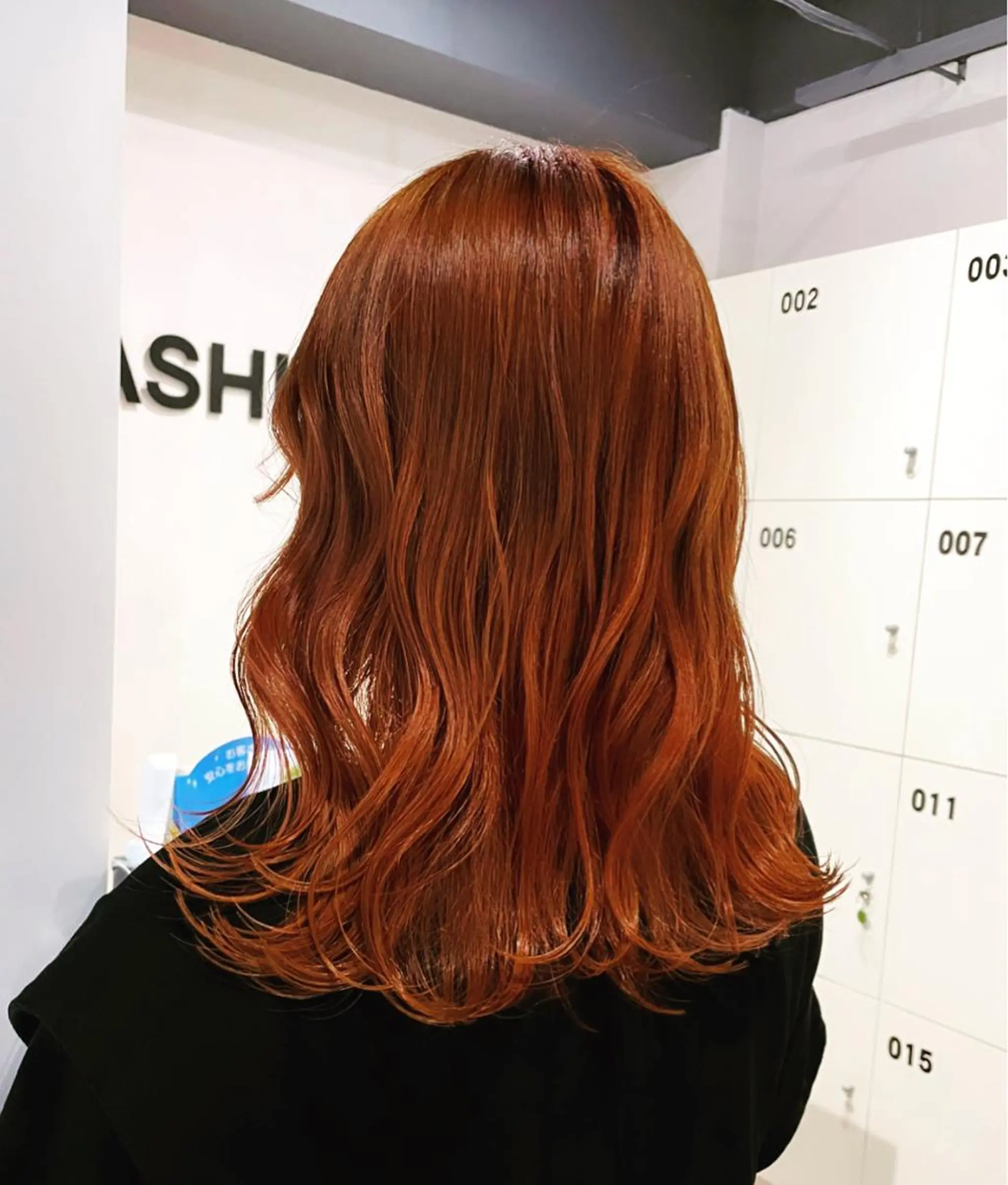 ミディアム カラー オレンジ ヘアカラー トリートメント ブリーチ👩‍🦳/ ‪✂︎MANAMIのヘアスタイル