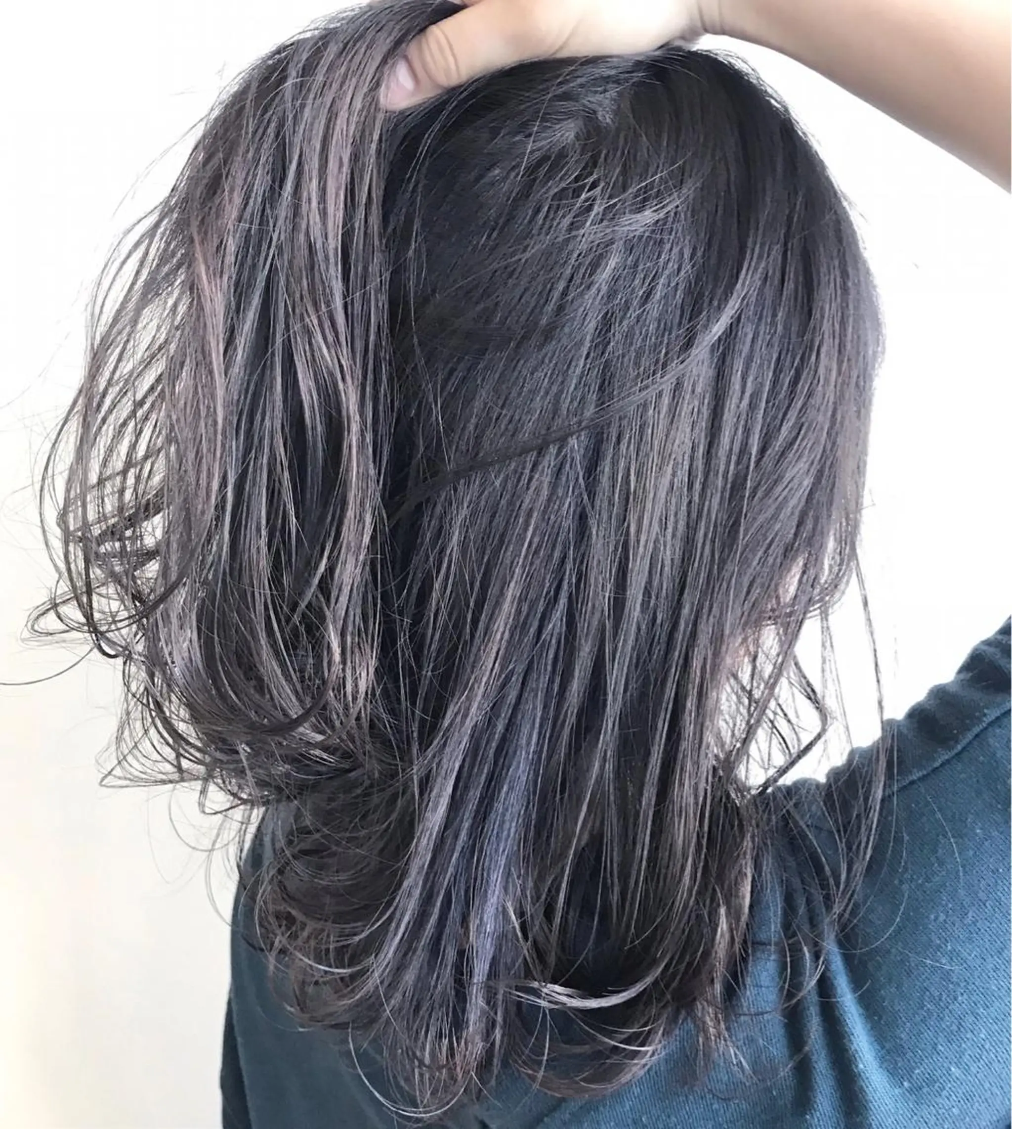 ロング カラー グランジヘア 無造作ヘアHYUGAのヘアスタイル