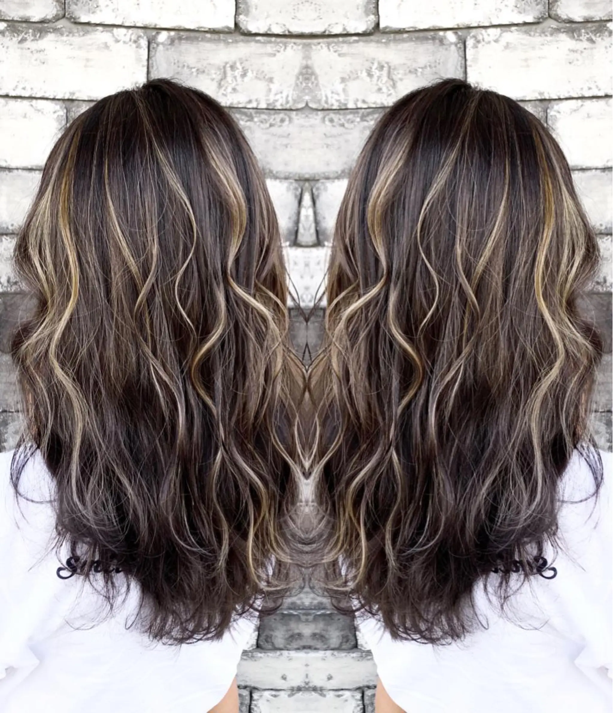 セミロング 3Dハイライト 外国人風カラー ハイライト ヘアカラー トリートメント ヘアセット ❤️千葉県代表❤️ 店長❤️柿本翔一朗のヘアスタイル