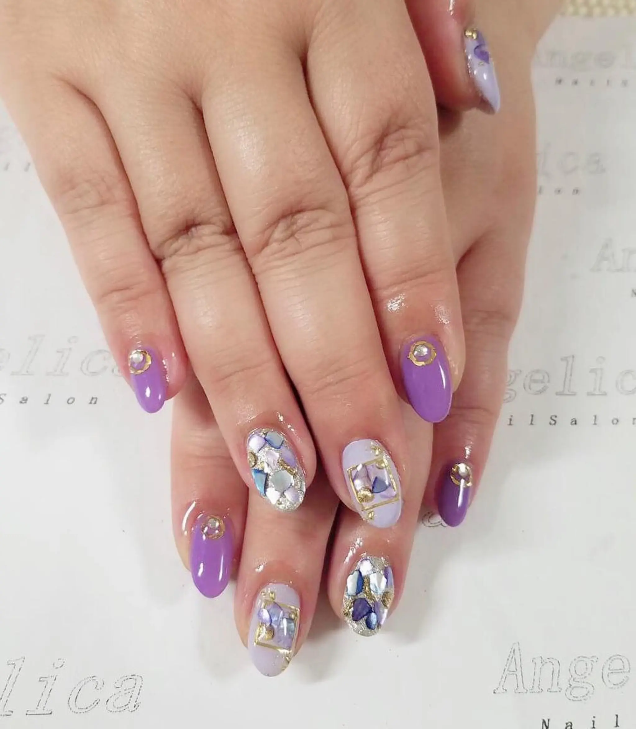 ネイル Angelica ネイリストのネイルデザイン