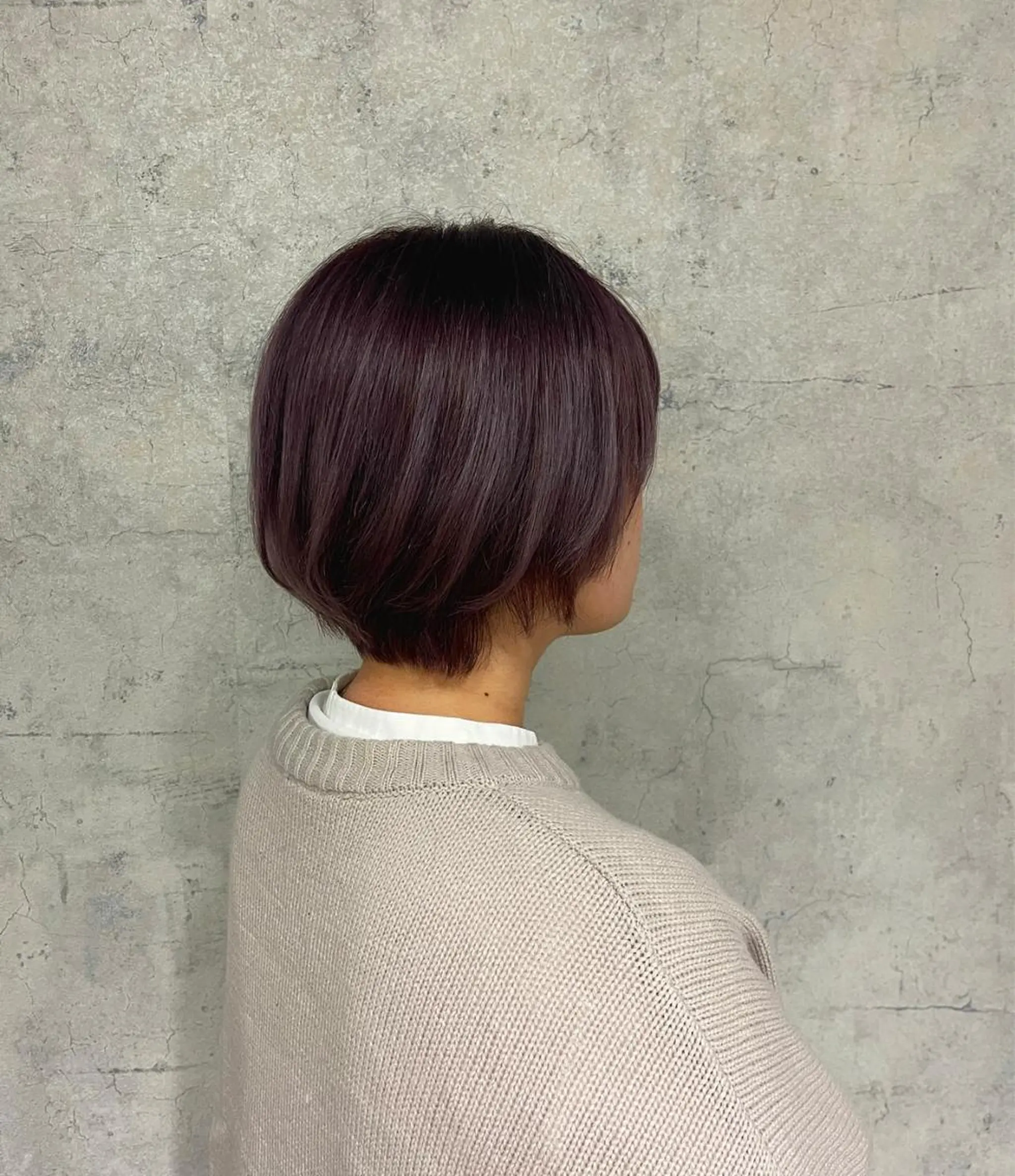 ショート カット 唐澤 千尋のヘアスタイル