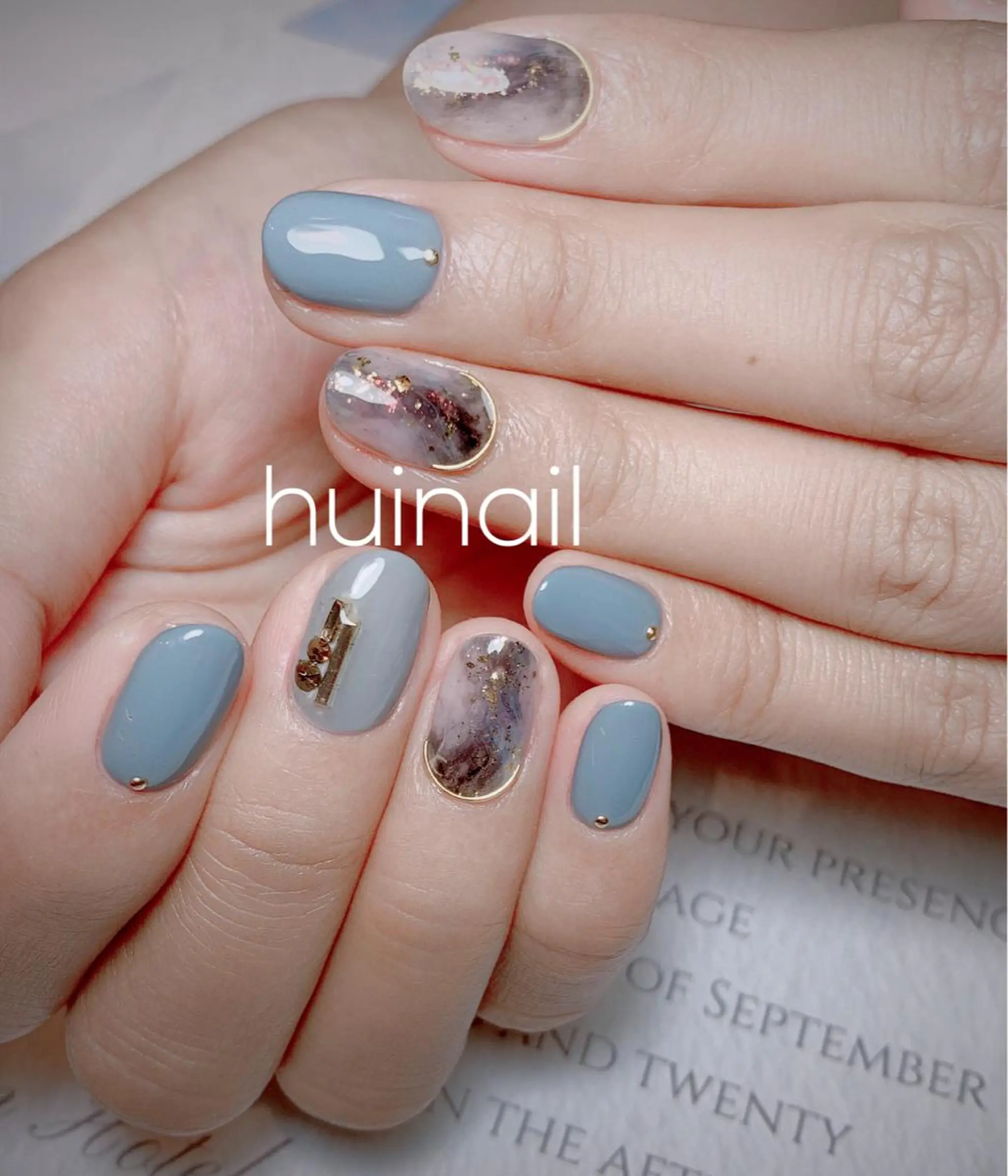 ミディアム めぐみのネイルサロン 惠のネイルデザイン