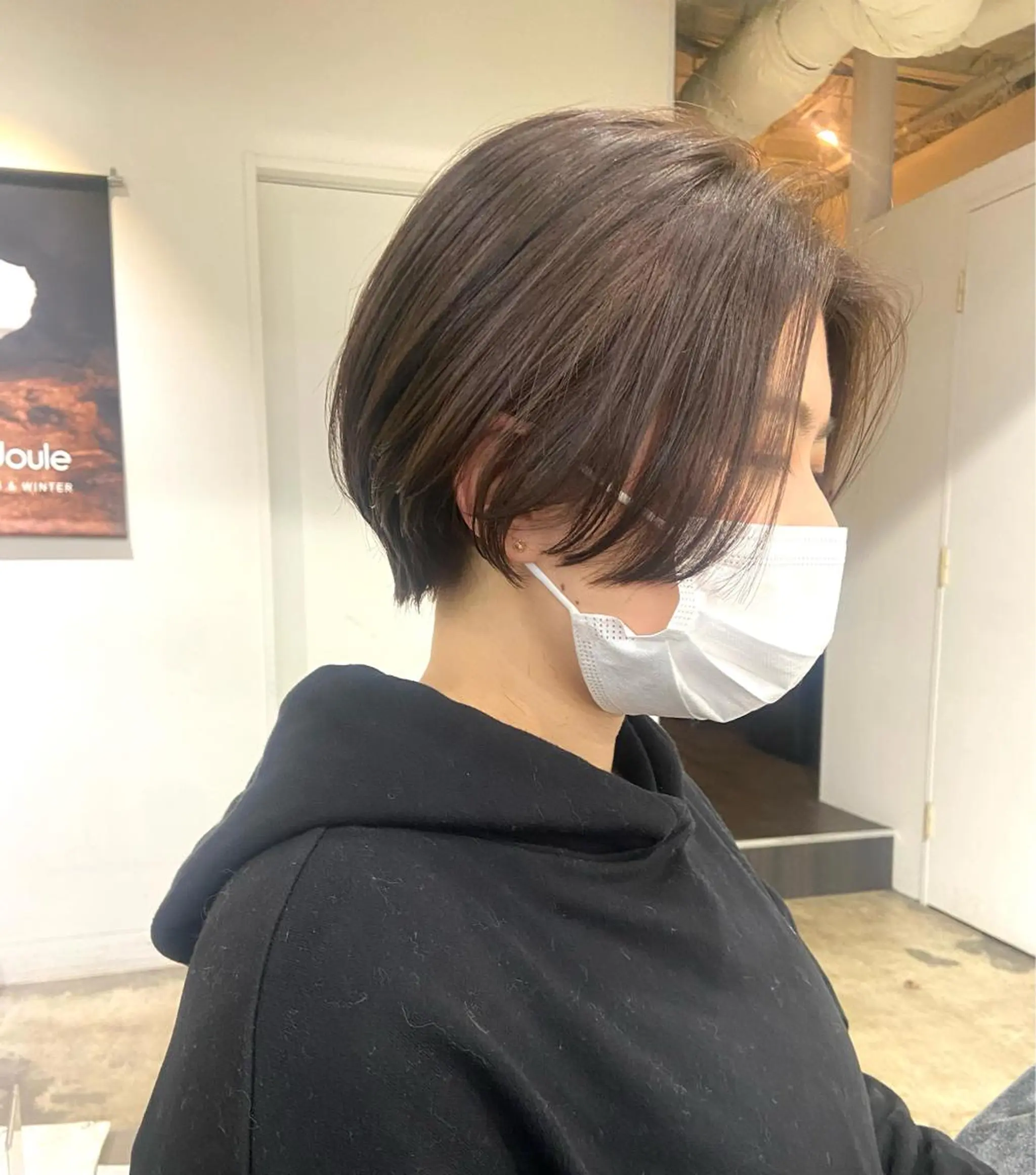 ショート カラー 丸みショート アディクシーカラー グレージュ ラベンダーカラー ラベンダーグレージュ カット ヘアカラー 🪽似合わせカラー RENA.🪽🩶のヘアスタイル