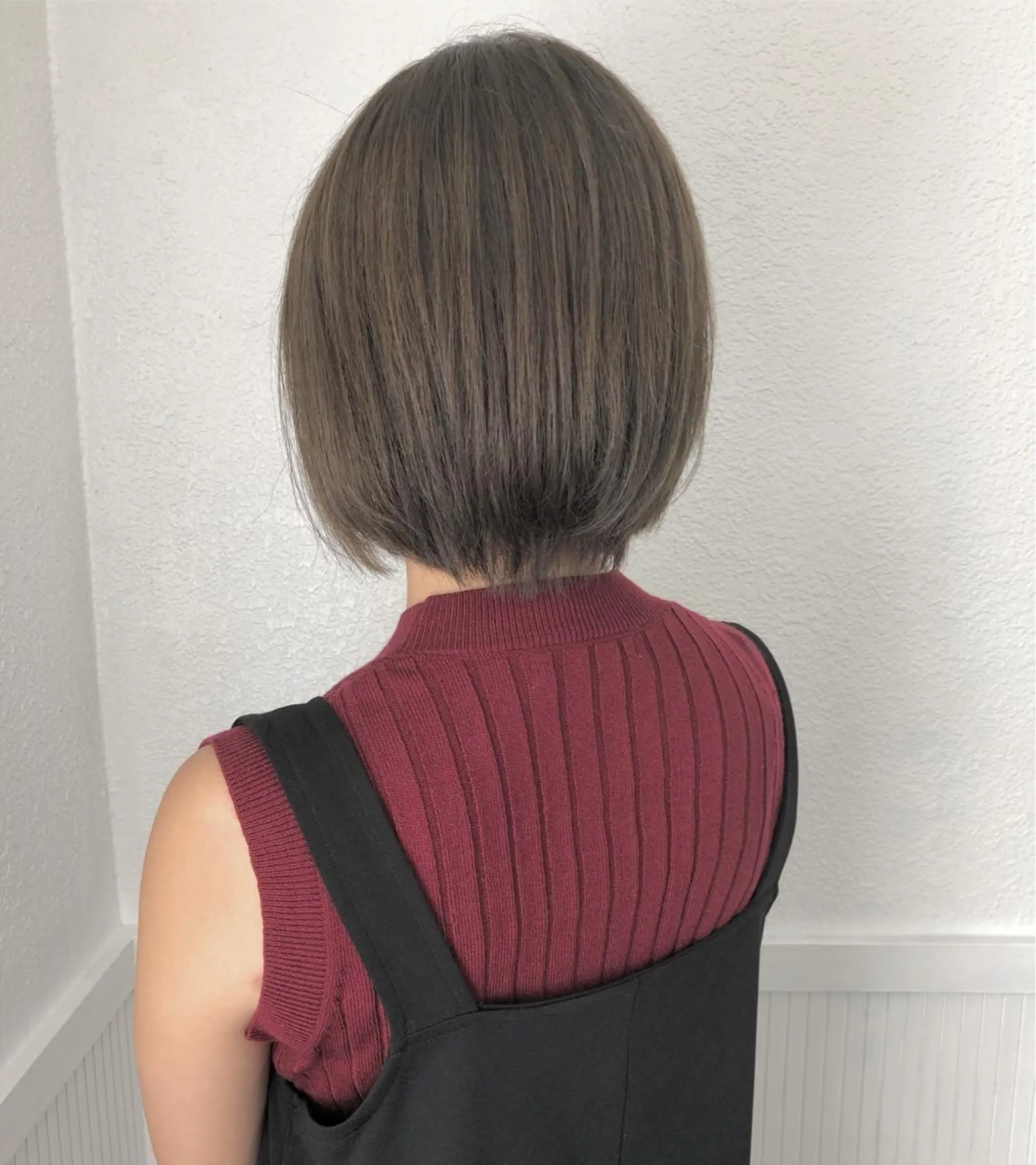 ショート カラー カット GULF門前仲町所属・韓国風レイヤー ハイトーンRYOTAのヘアスタイル