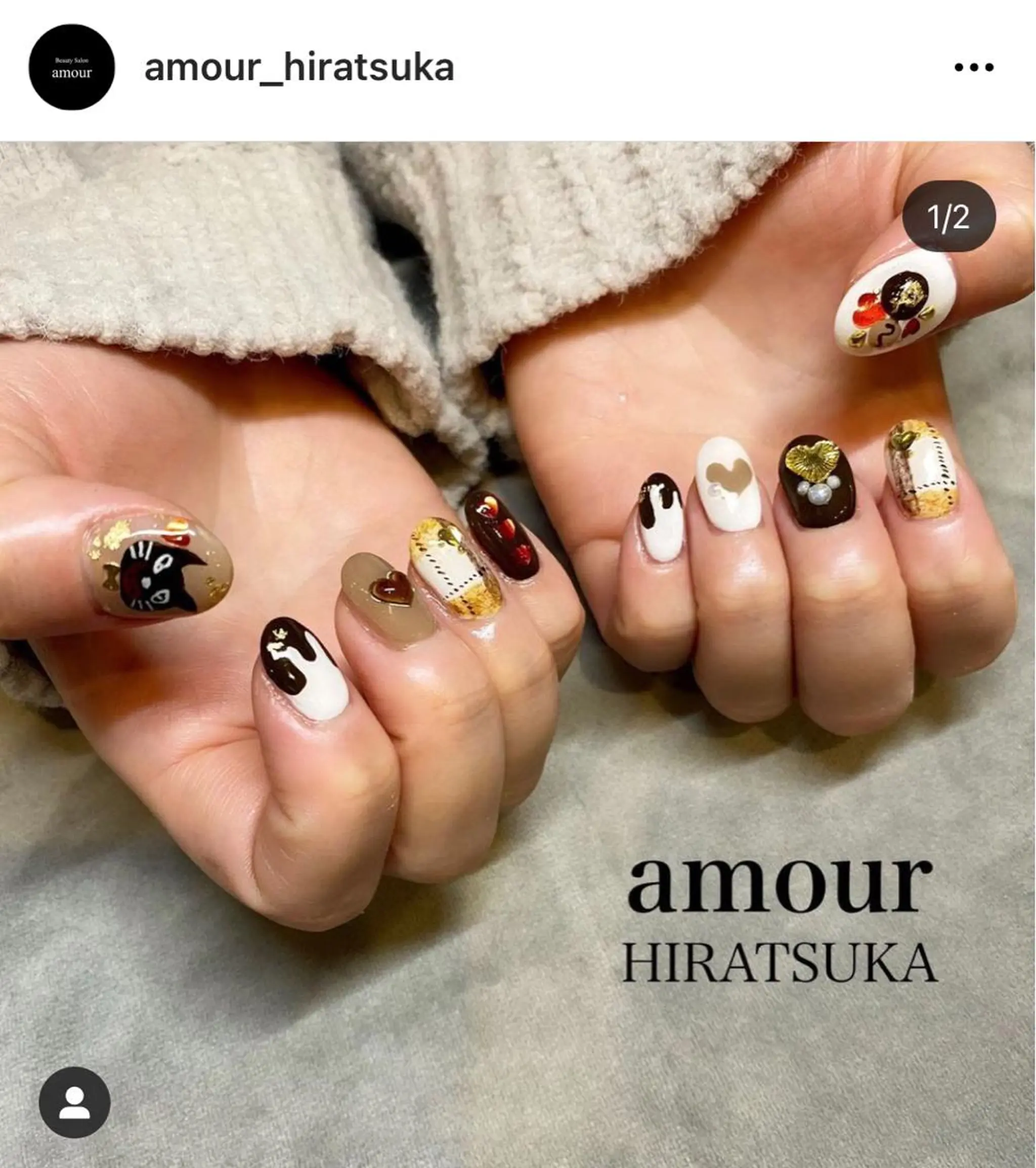 ネイル amour 平塚所属・amour 平塚店のネイルデザイン