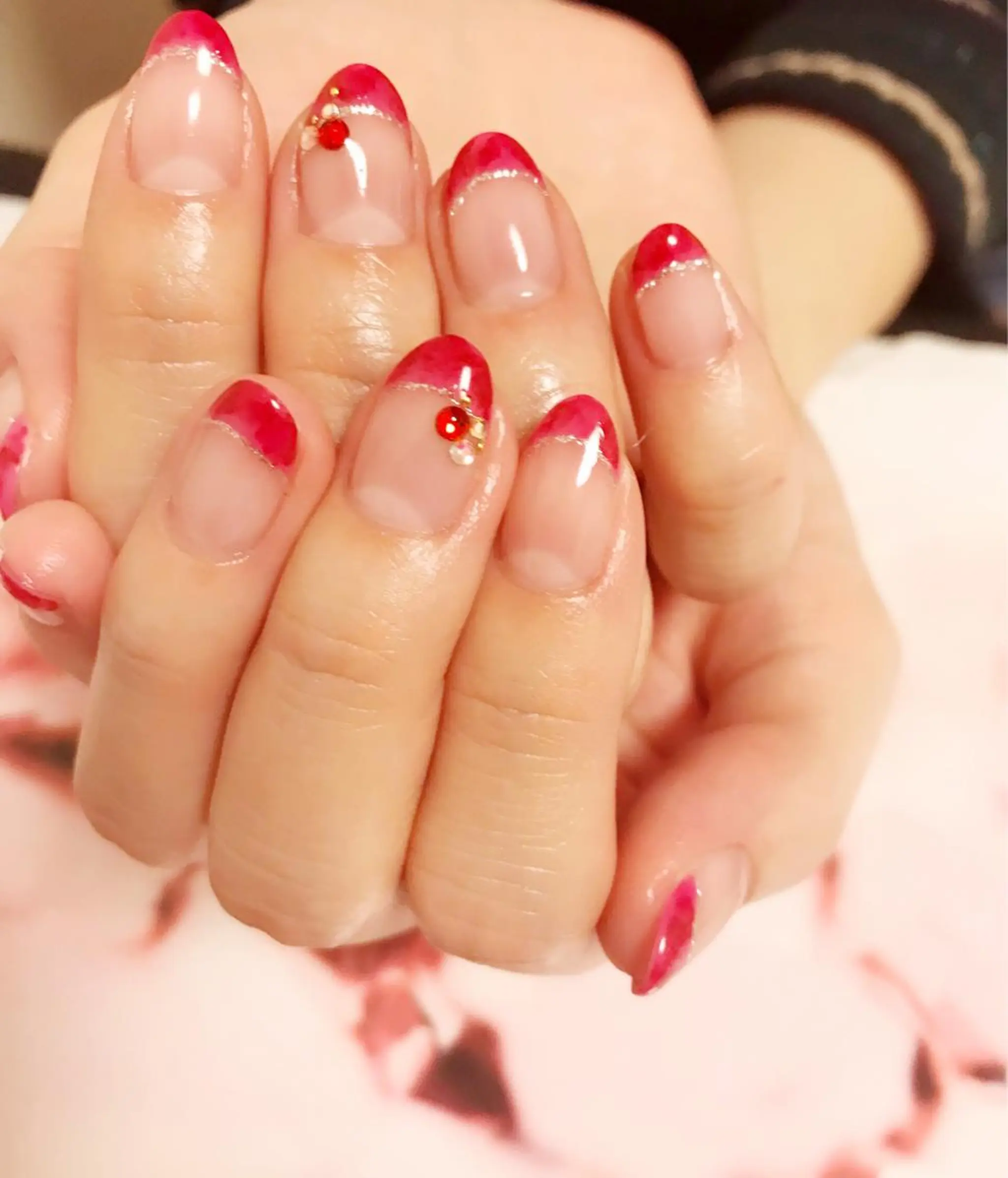 ネイル フレンチネイル a yakaのネイルデザイン