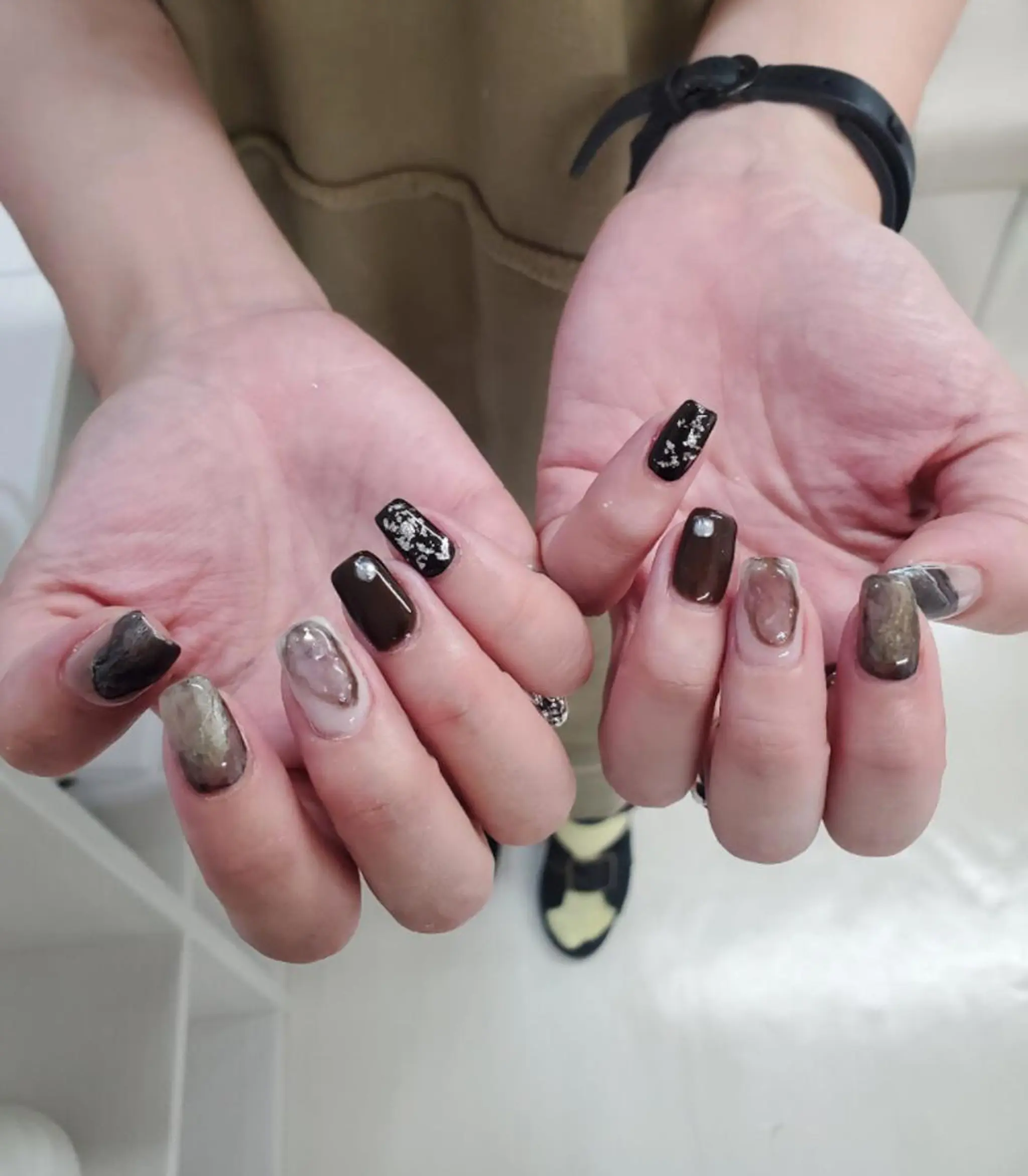 ネイル アートネイル ジェルネイル ニュアンスネイル スカルプネイル ハンドネイル nailstudio eviz新宿店のネイルデザイン