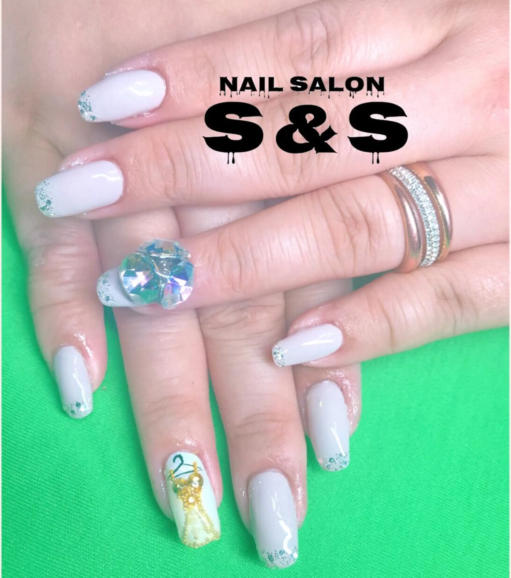 ネイル 長さ出し メンズネイル 持ち込み スカルプネイル ネイルチップ S&S 村田小百合のネイルデザイン