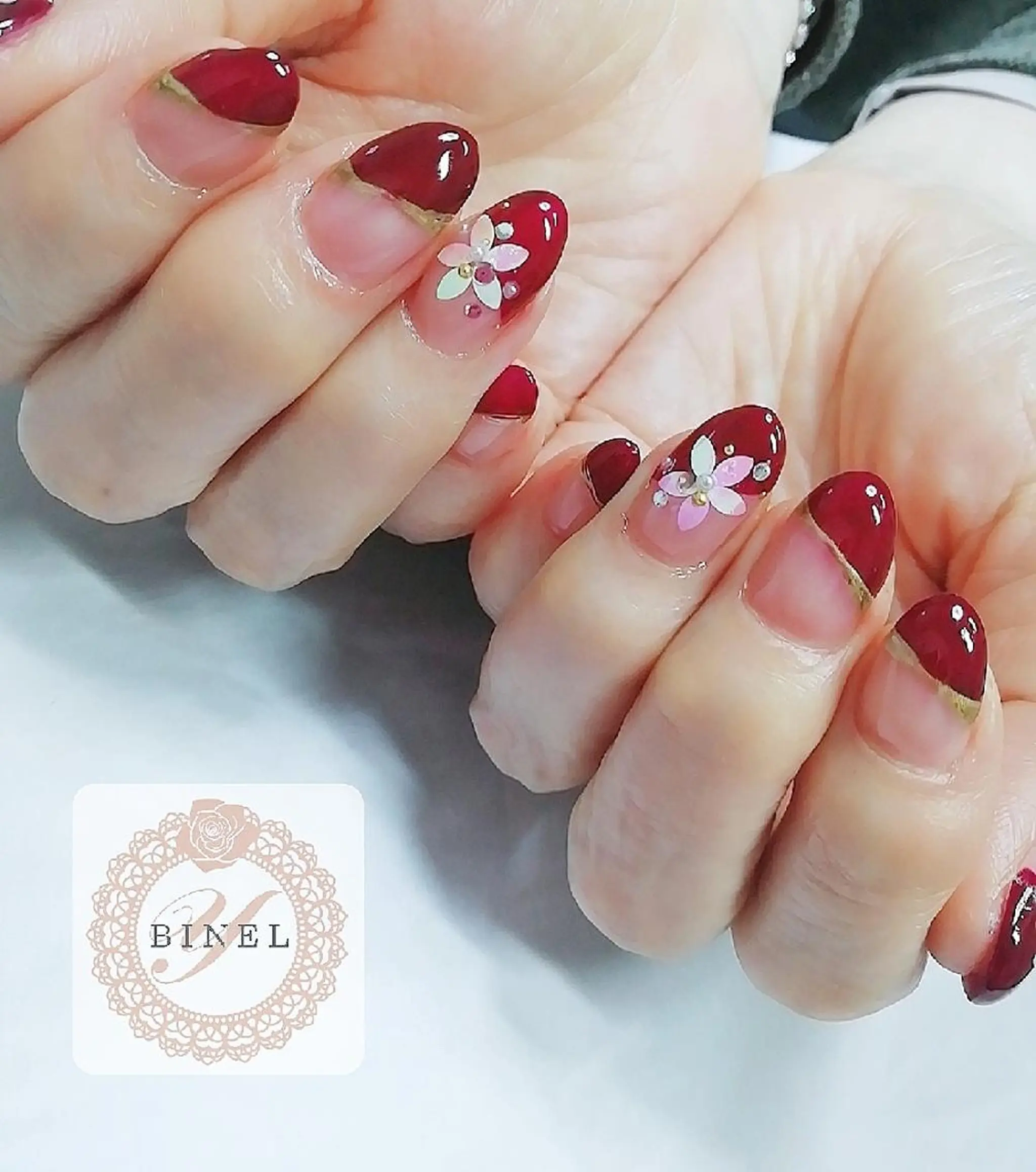 ネイル アートネイル ハンドネイル Nail Salon Y.BINELのネイルデザイン