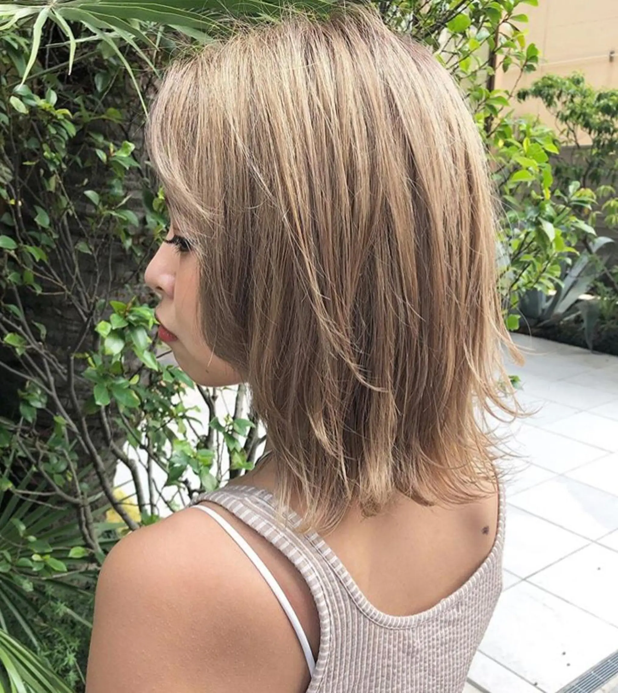 ミディアム カラー 🧡色落ちまで2度綺 麗なカラー🧡ヨシキのヘアスタイル