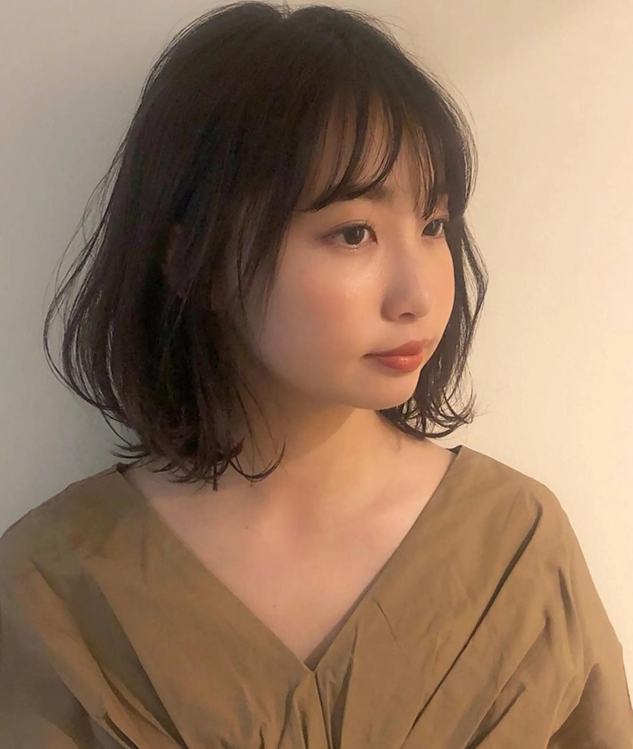 ミディアム カラー パーマ 💫期間限定価格💫 似合わせカット🧚のヘアスタイル