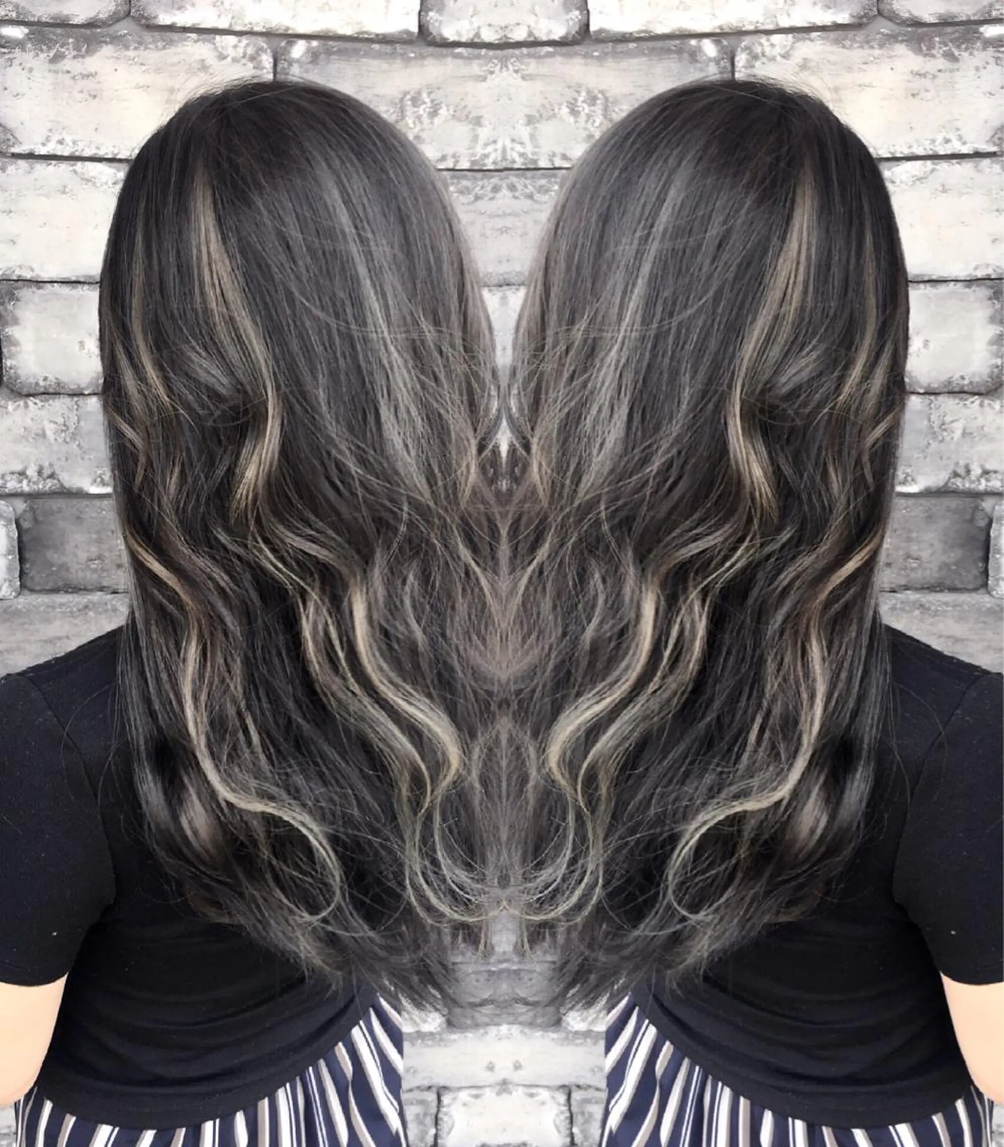 セミロング 3Dハイライト 外国人風カラー ハイライト ヘアカラー トリートメント ヘアセット ❤️千葉県代表❤️ 店長❤️柿本翔一朗のヘアスタイル