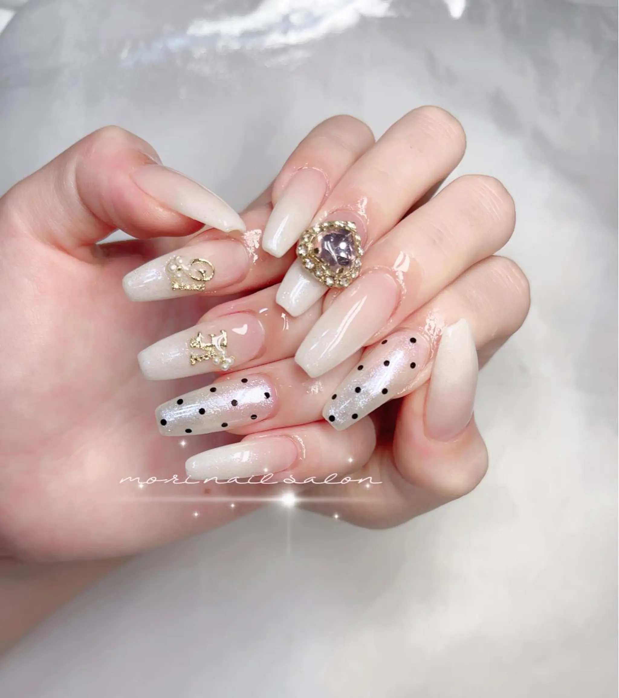 ネイル ハンドネイル 森 ネイルサロンのネイルデザイン